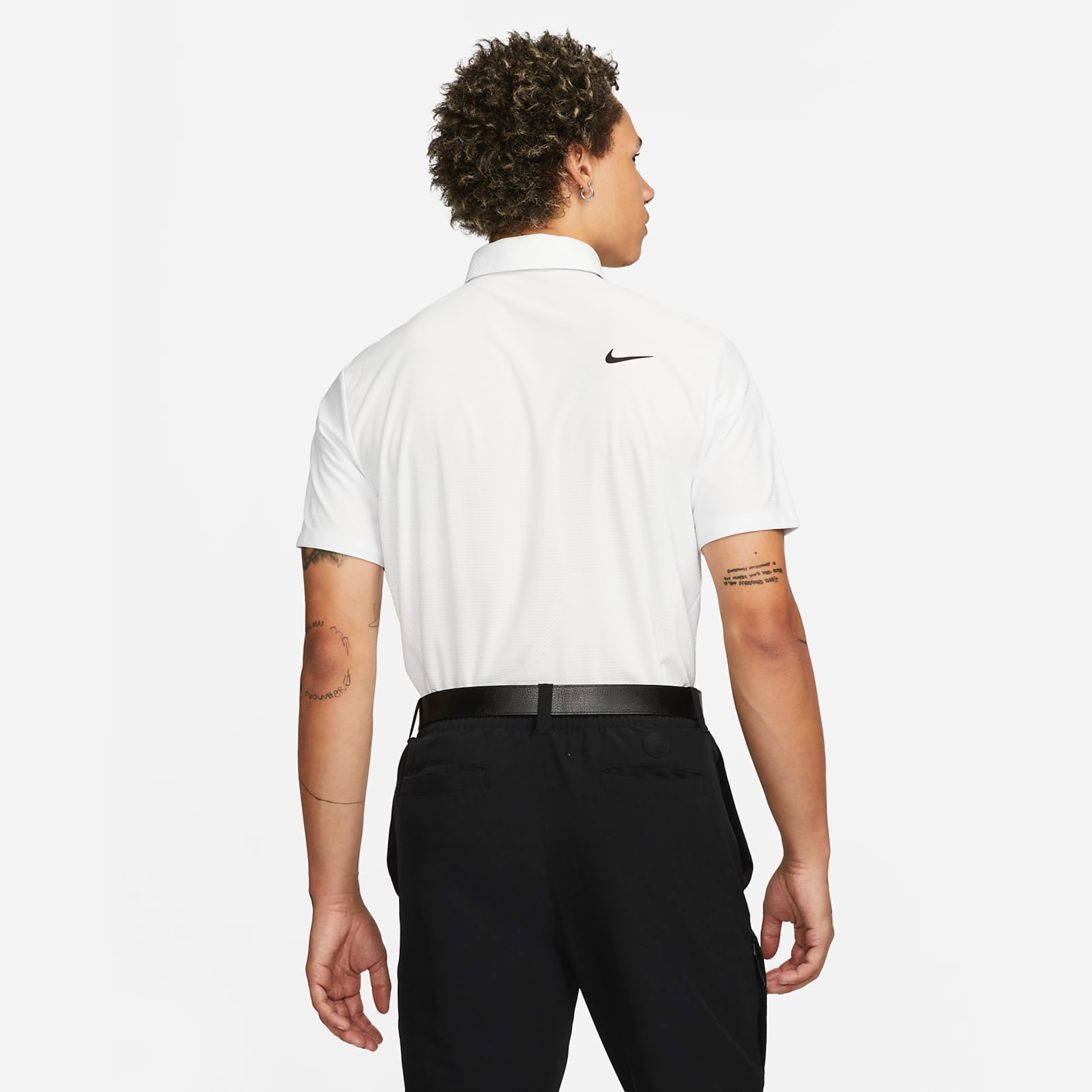 Áo Thun Polo Thể Thao Nam Nike Dri-FIT ADV Tour Camo Golf - Trắng