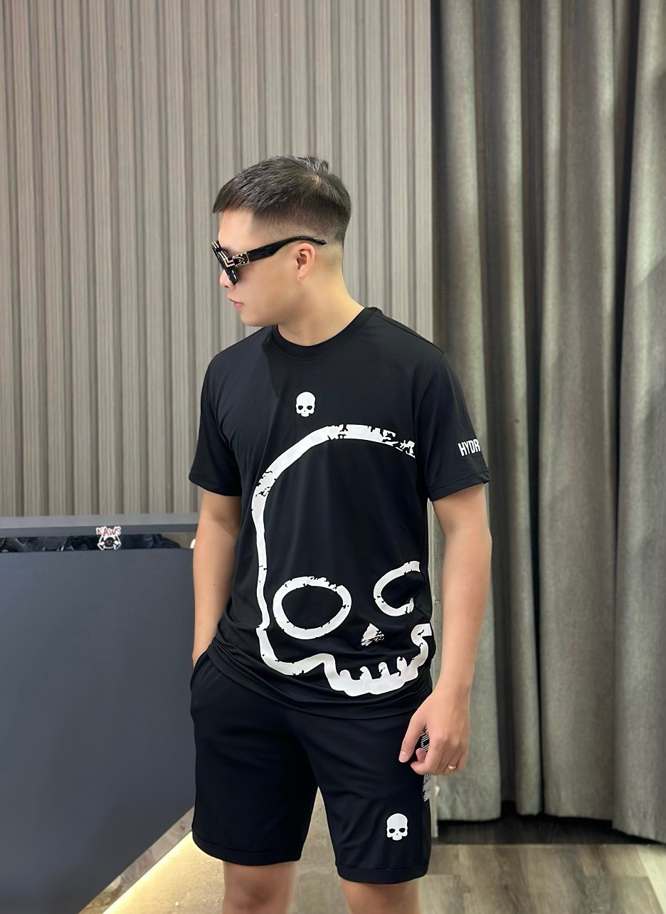 Bộ Quần Áo Thể Thao Tennis Hydrogen Dirty Skull Tech D00010-007