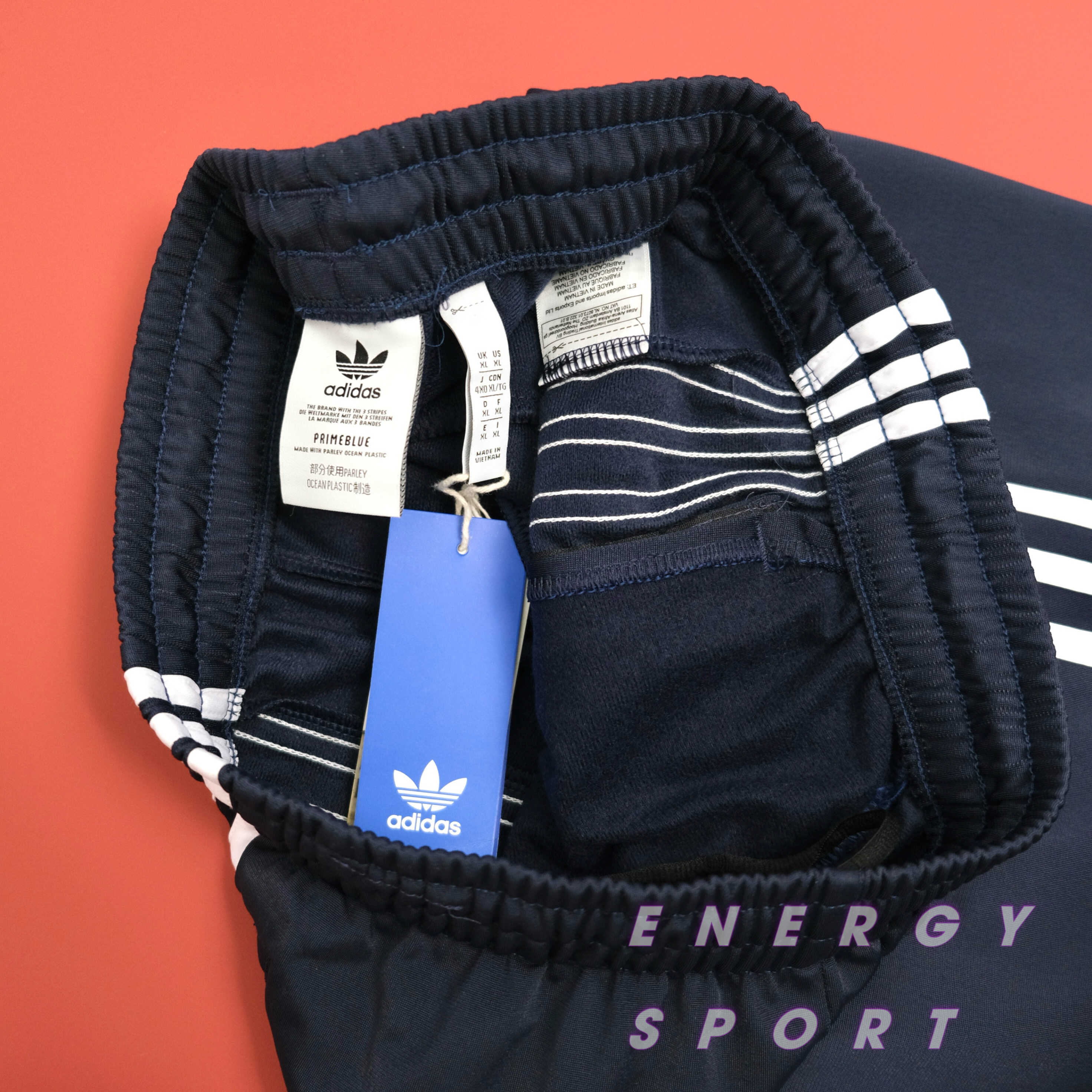 Quần Dài Thể Thao Unisex Ống Xuông Adidas Firebird Track Pants Navy - GF0214