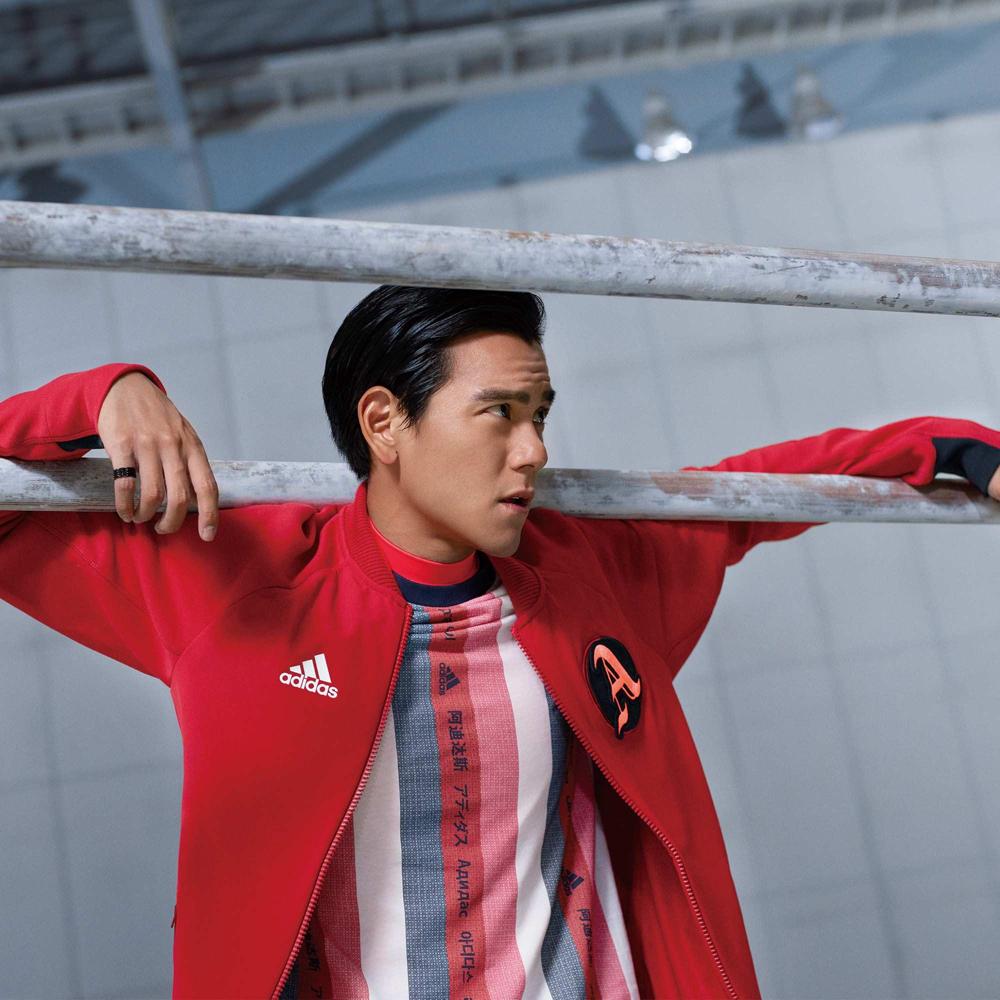 Áo Khoác Bomber Thể Thao Unisex Adidas VRCT Jacket - Đỏ