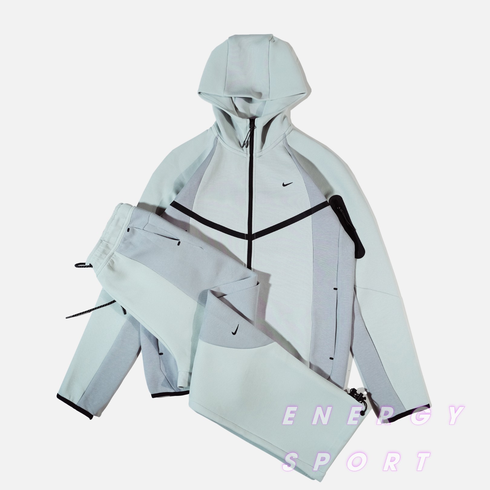 Quần Áo Thể Thao Nike Tech Colour-Block - Xám