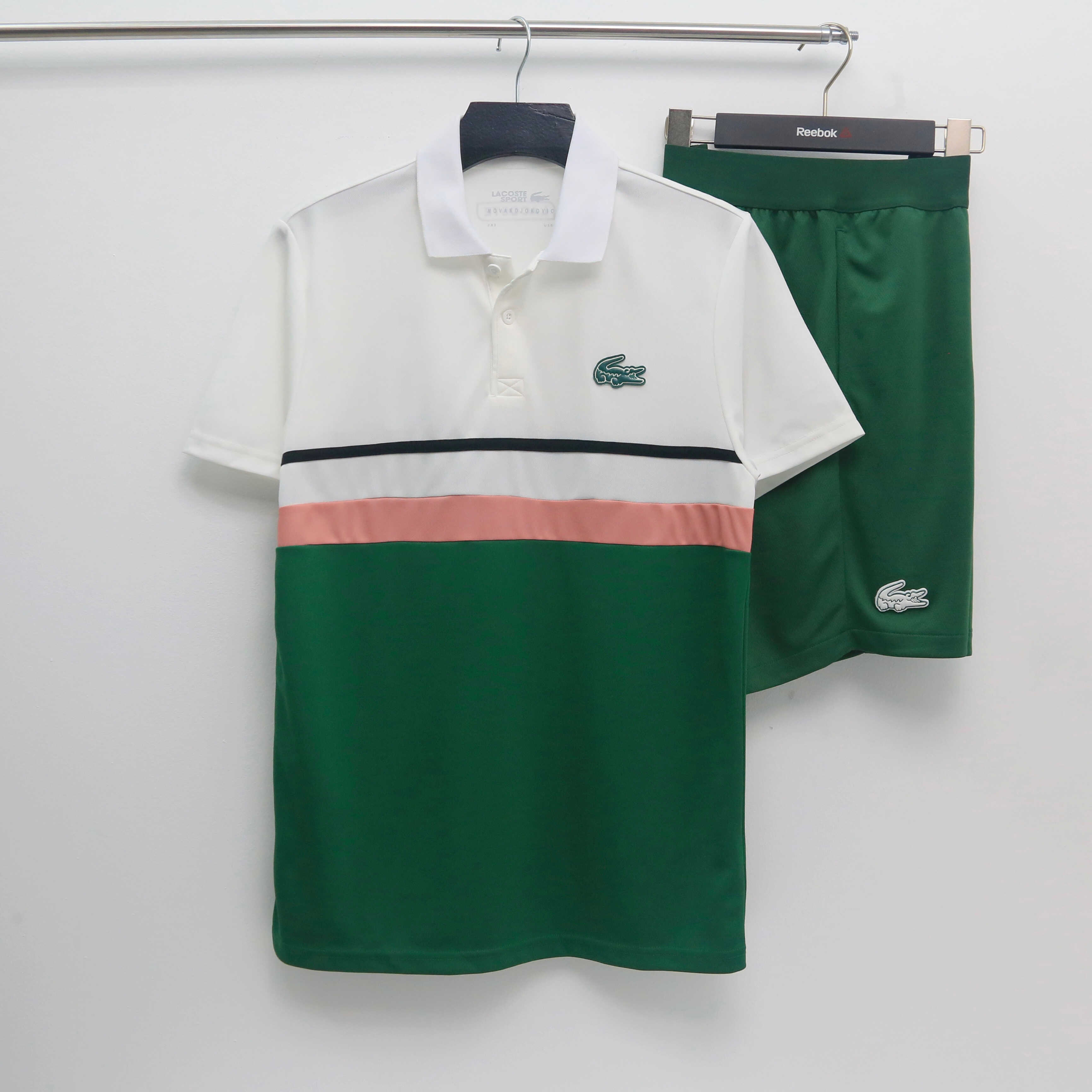 Bộ Quần Áo Thể Thao Nam Lacoste SPORT Vintage Colorblock Breathable