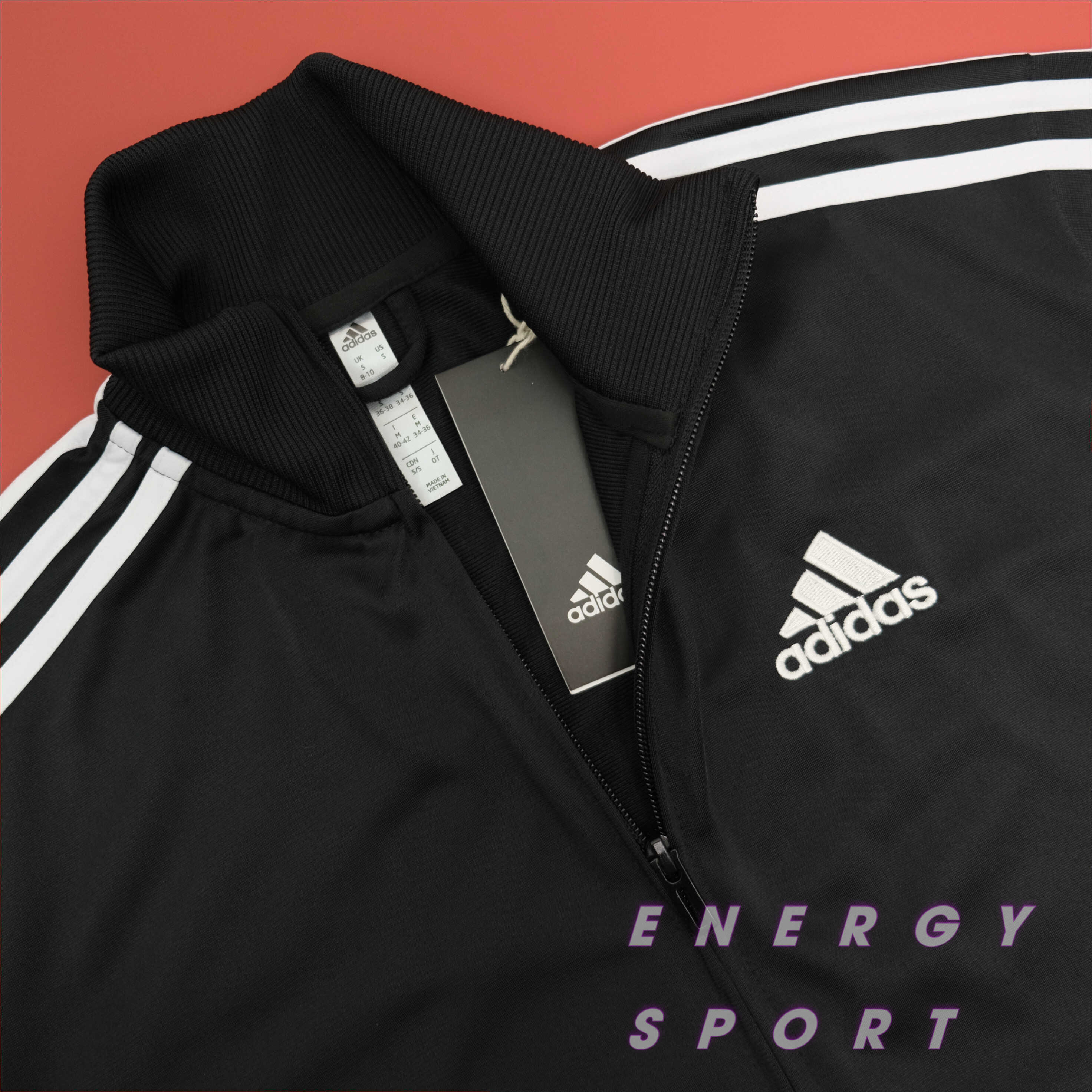Áo Khoác Thời Trang Thể Thao Adidas Unisex Primegreen Essentials 3-Stripes Track - GK9651