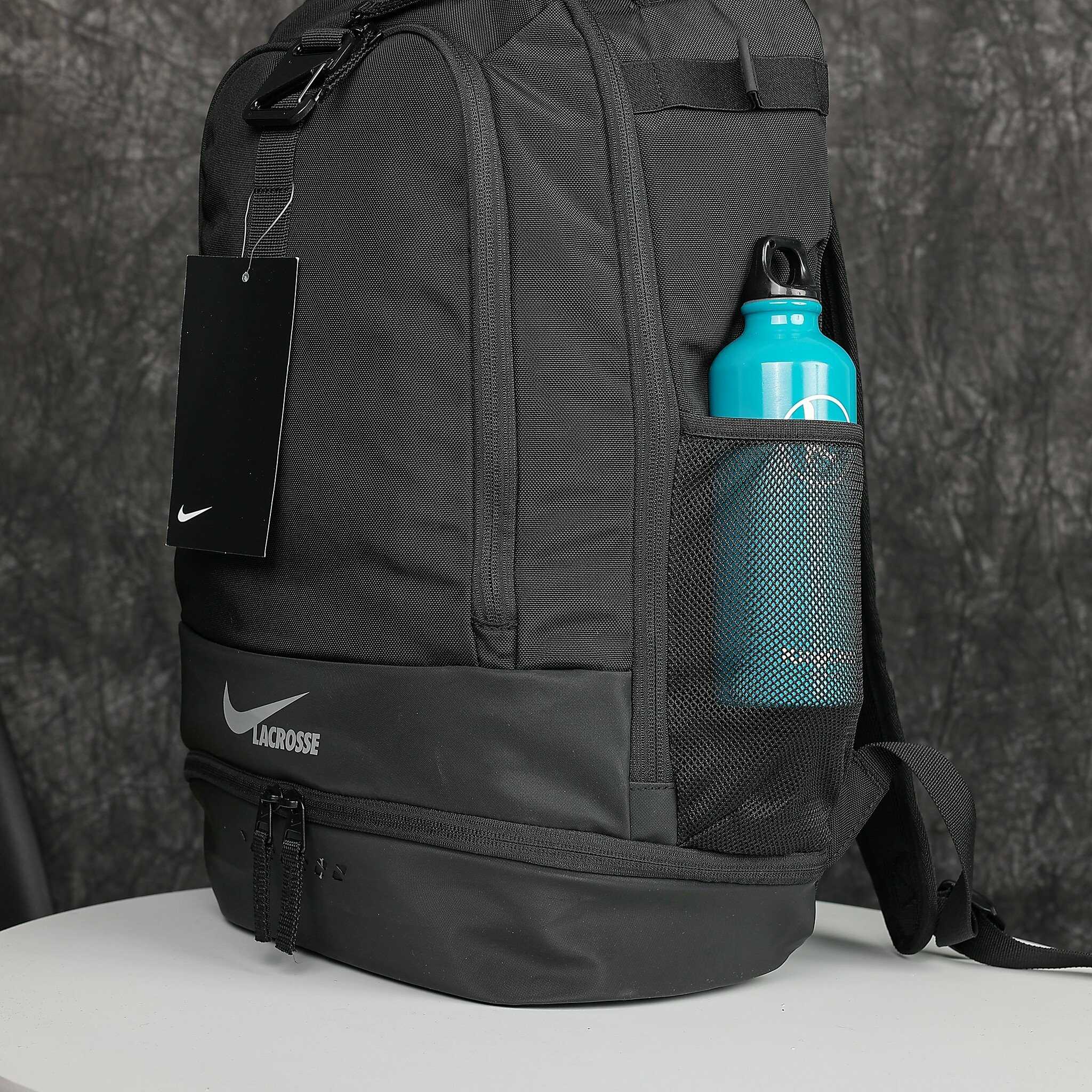 Balo Thể Thao Nike Zone Lacrosse Backpack - Black