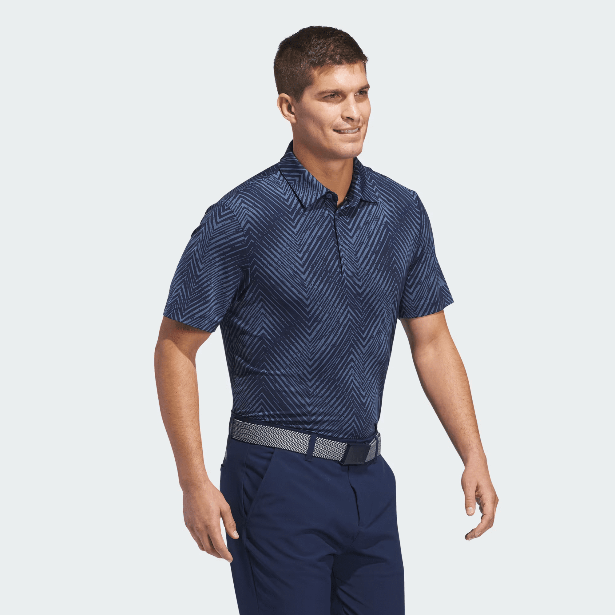 Áo Thun Polo Goft Adidas ULT365 ALLOVER - IU4388