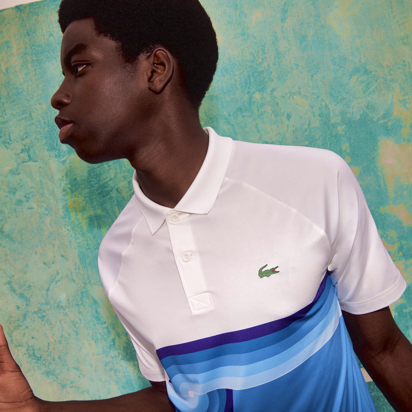 Bộ Quần Áo Thể Thao Tennis Lacoste Sport X Novak Djokovic Breathable - Xanh