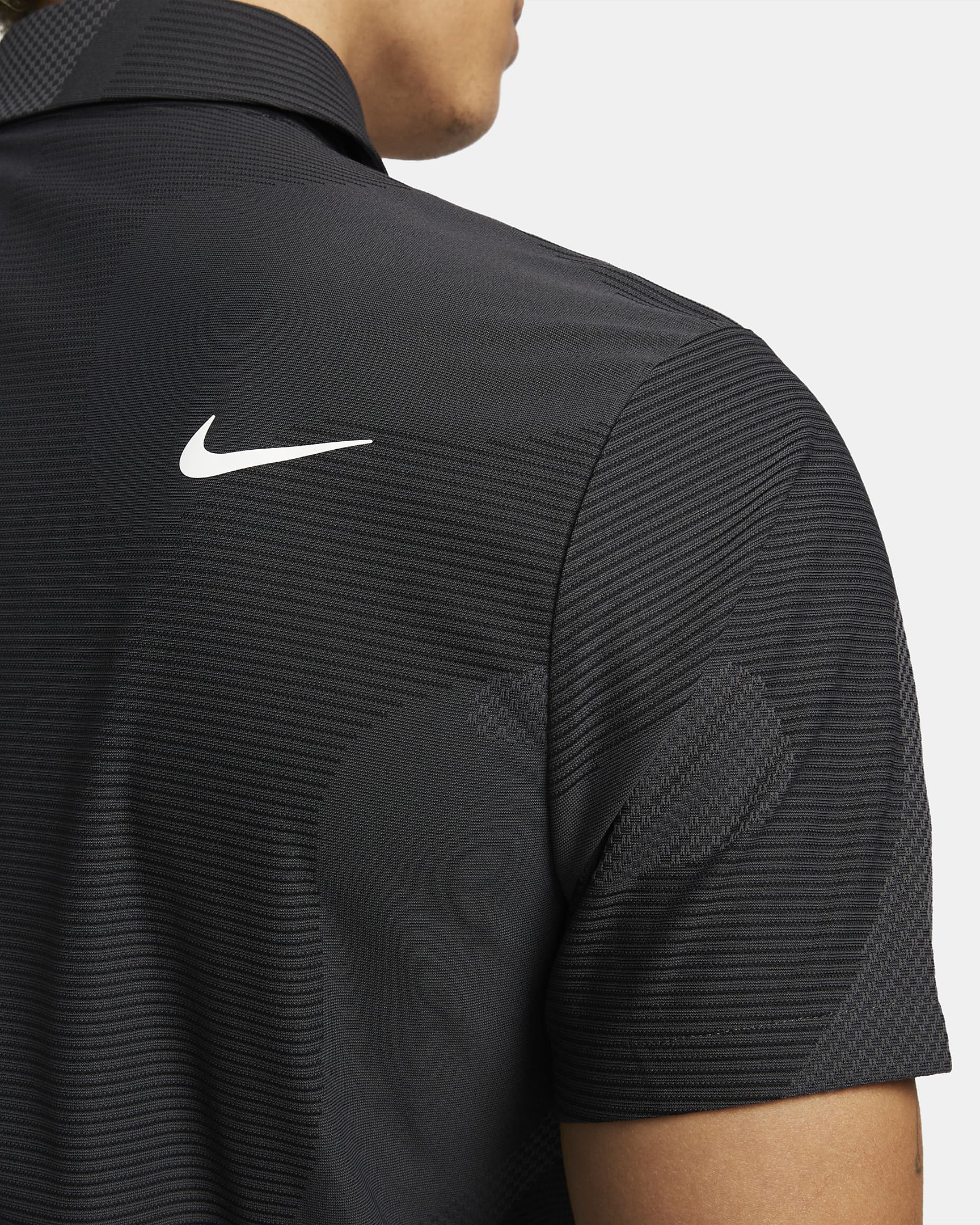 Áo Thun Polo Thể Thao Nam Nike Dri-FIT ADV Tour Camo Golf - Đen