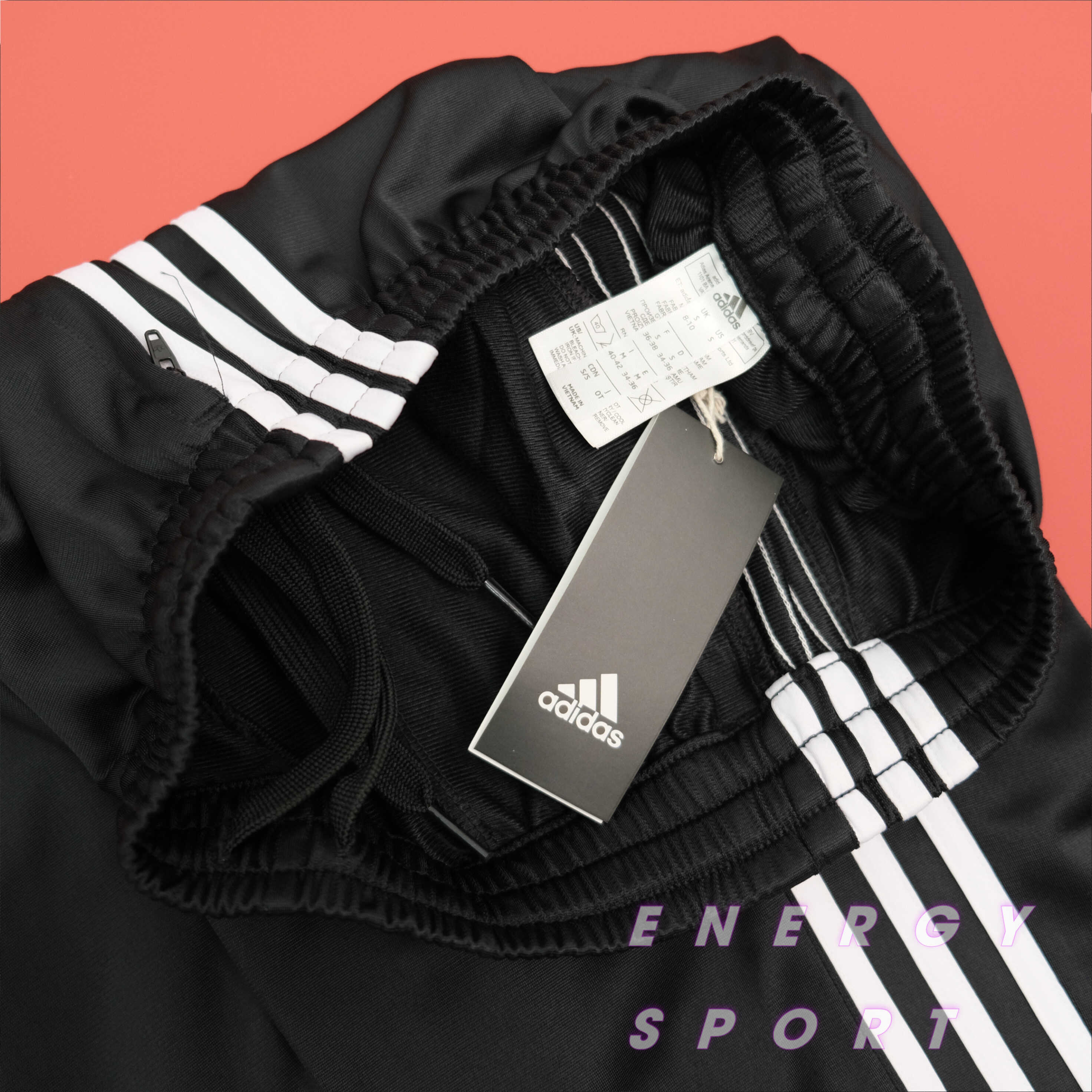 Quần Jogger Thời Trang Thể Thao Unisex Primegreen Essentials 3-Stripes Track Pant - IC6747