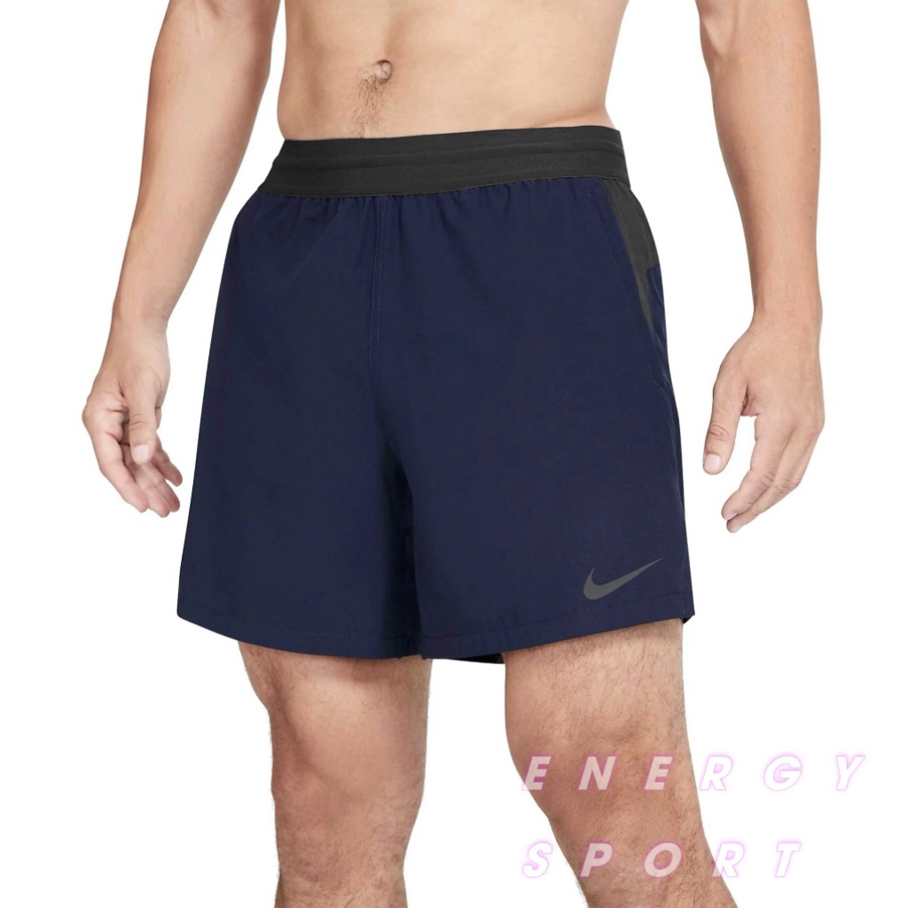 Quần Short Thể Thao Nam Nike Men's Pro Full Zip - Navy