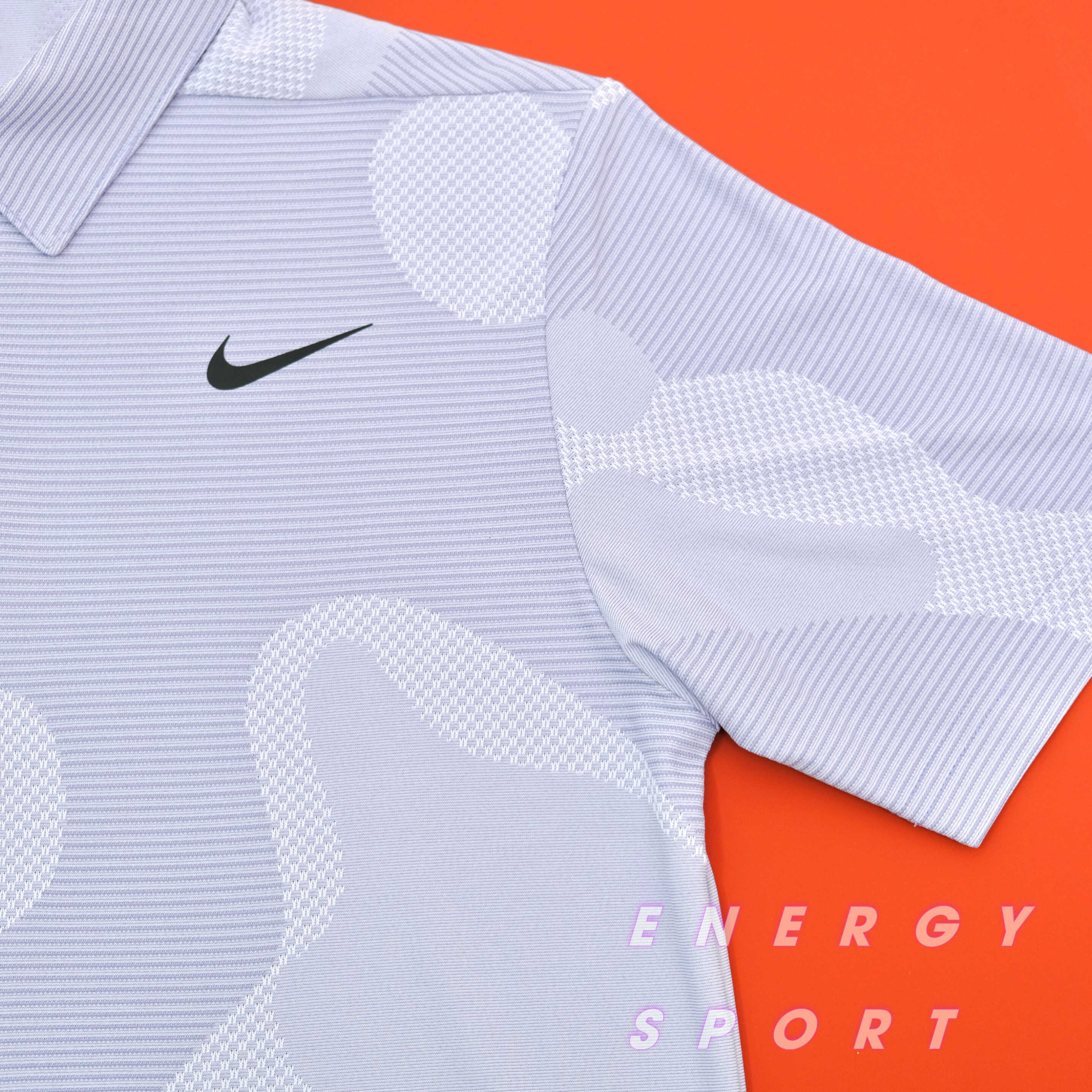 Áo Thun Polo Nam Nike Dri-FIT ADV Tour Camo Golf - Tím Khói