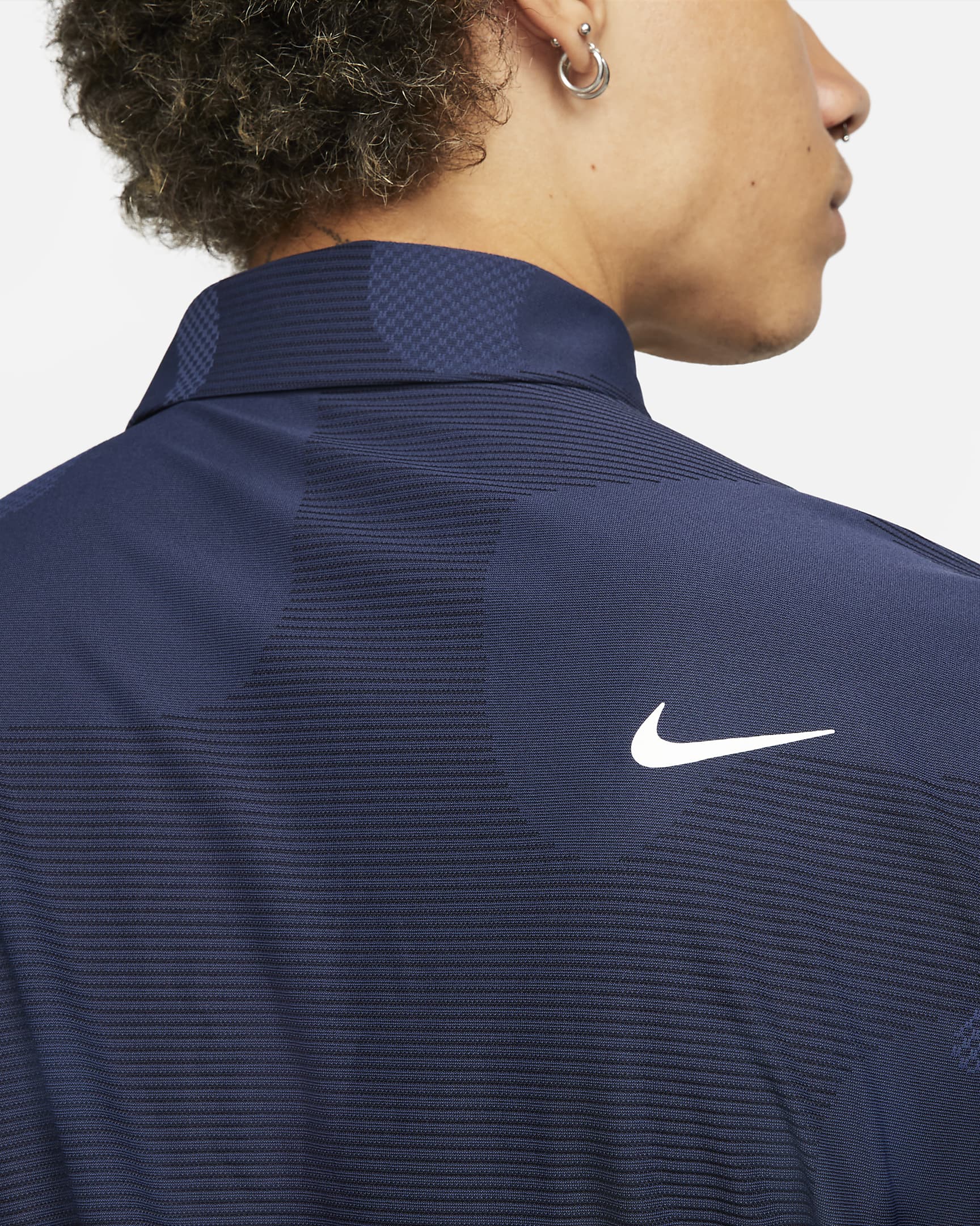 Áo Thun Polo Thể Thao Nam Nike Dri-FIT ADV Tour Camo Golf - Navy