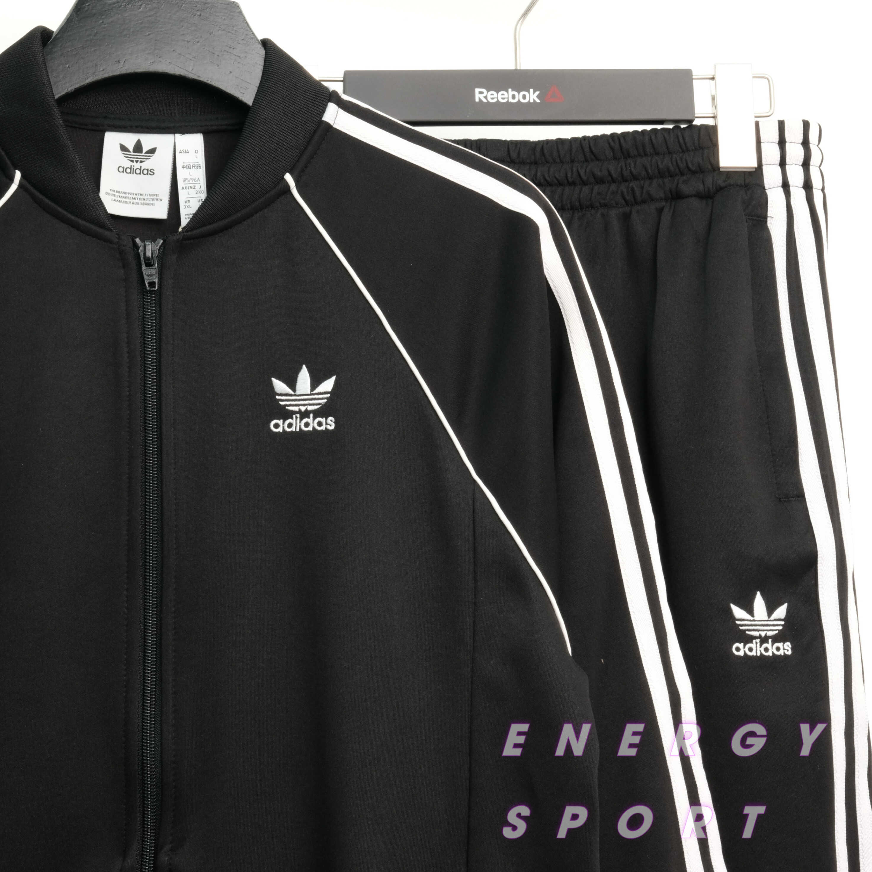 Áo Khoác Bomber Unisex Adidas Adicolor Classics SST Track Jacket - Màu Đen