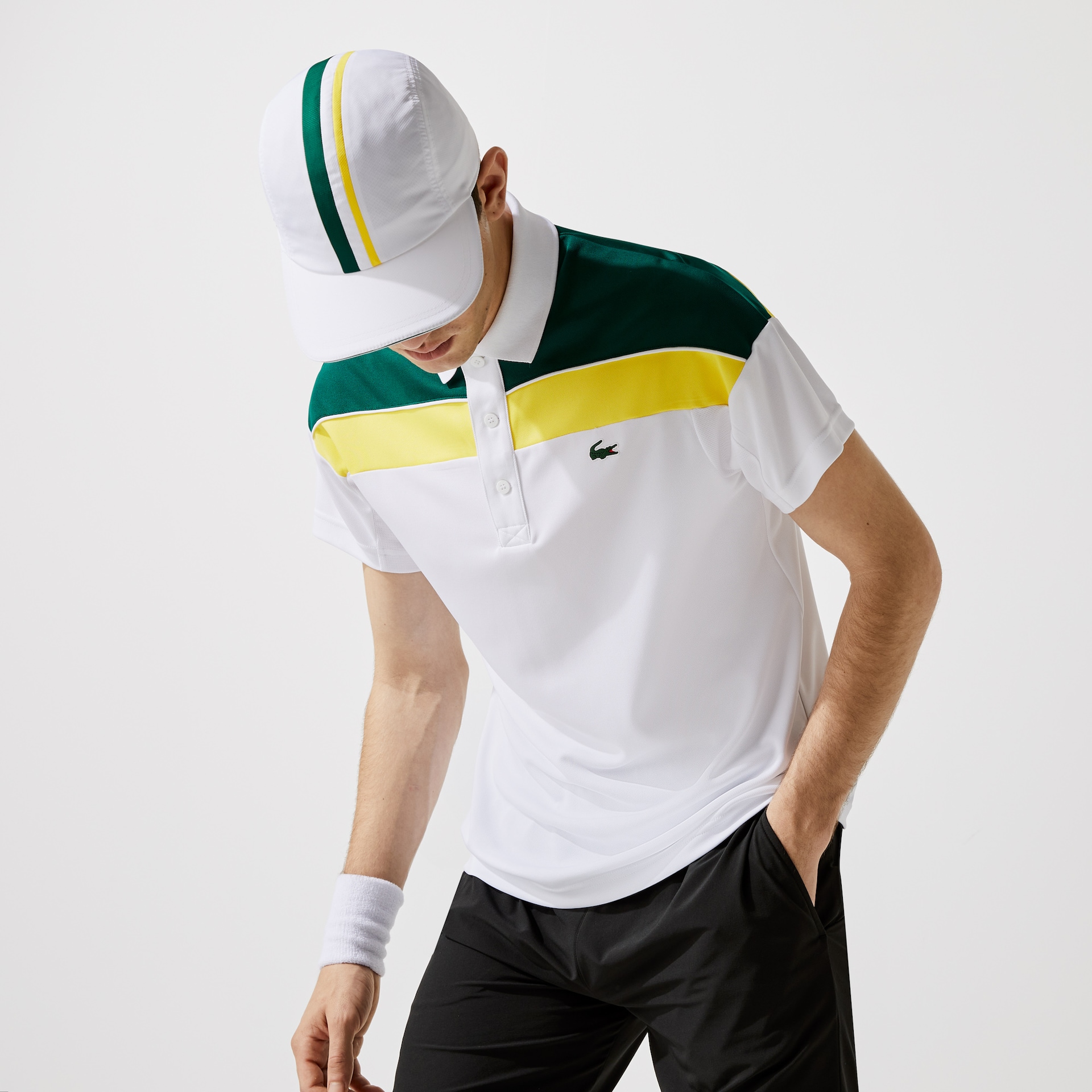 Bộ Quần Áo Nam Tennis Lacoste SPORT Regular Fit Color-block
