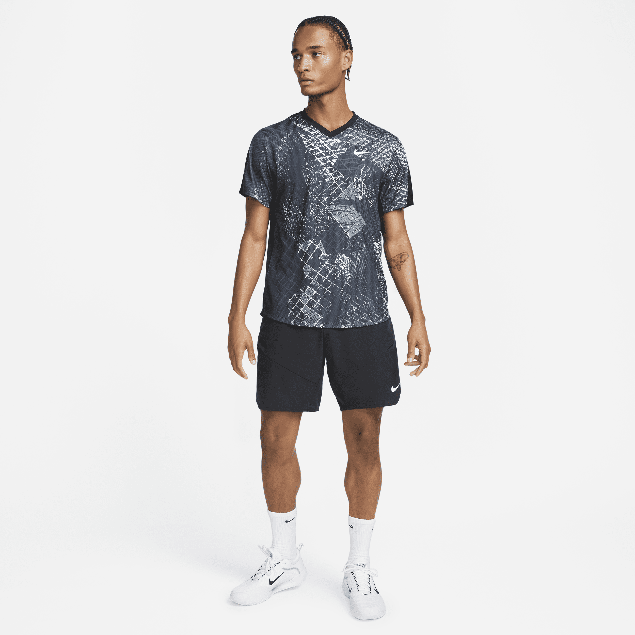 Áo Thun Thể Thao Nam Nike Court Dri-FIT Victory Tennis - Black
