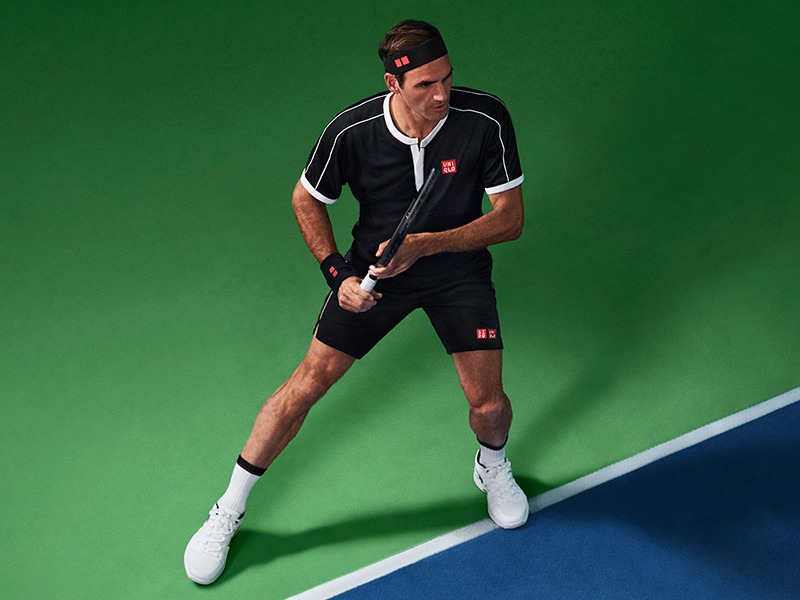 Bộ Quần Áo Thể Thao Tennis Uniqlo Roger Federer