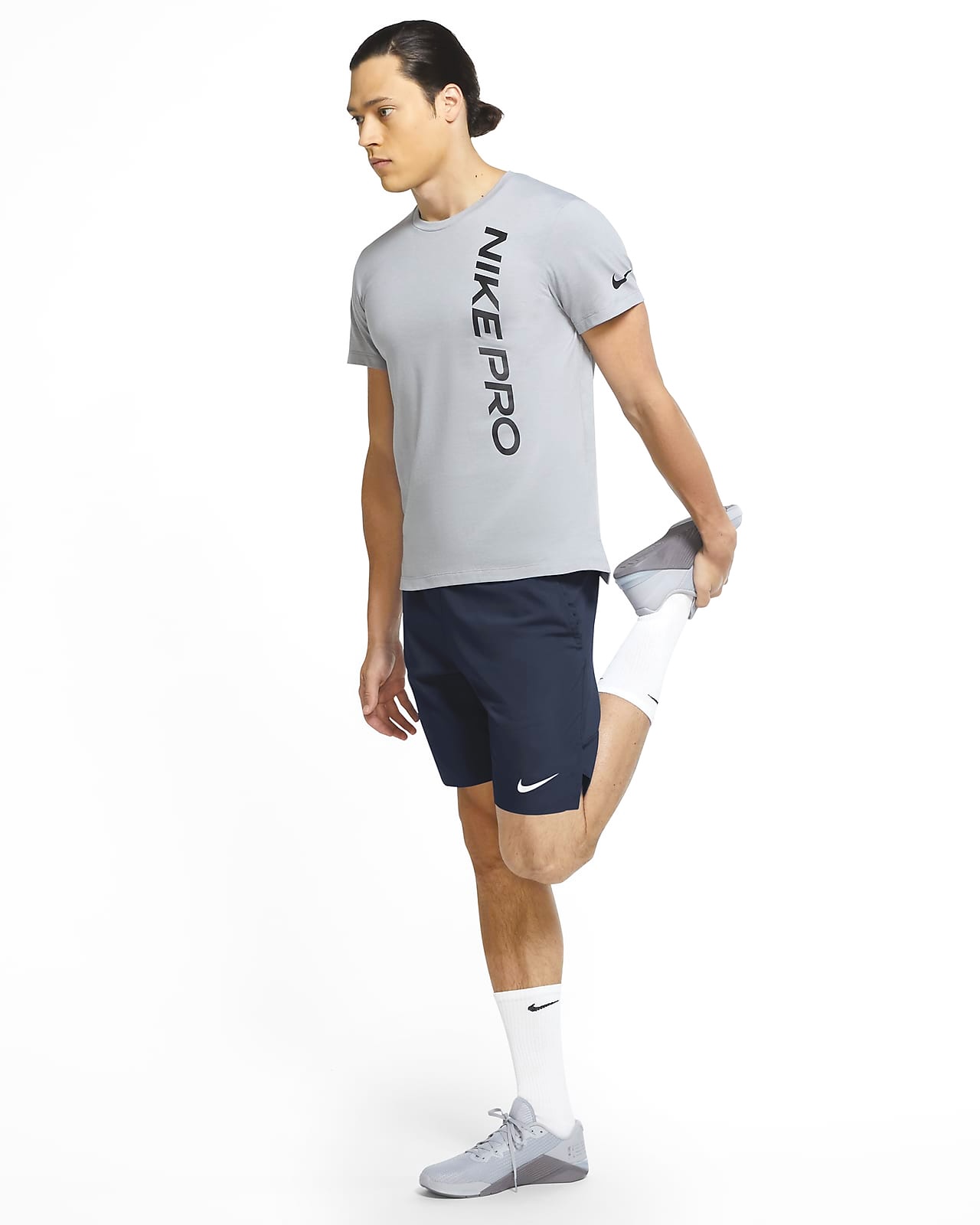 Quần Short Thể Thao Nike Flex Woven Training Xanh Than - CU4946-451