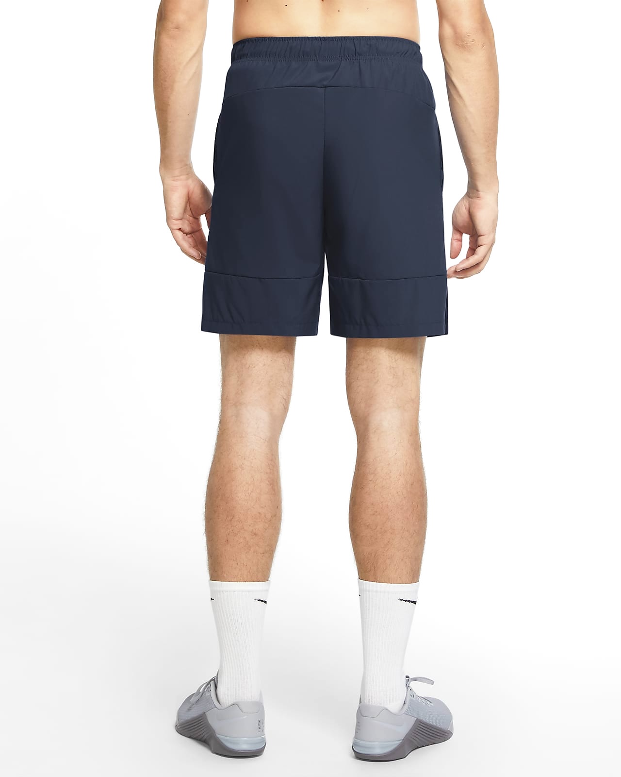 Quần Short Thể Thao Nike Flex Woven Training Xanh Than - CU4946-451