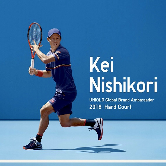 Bộ Quần Áo Thể Thao Uniqlo Tennis Kei Nishikori