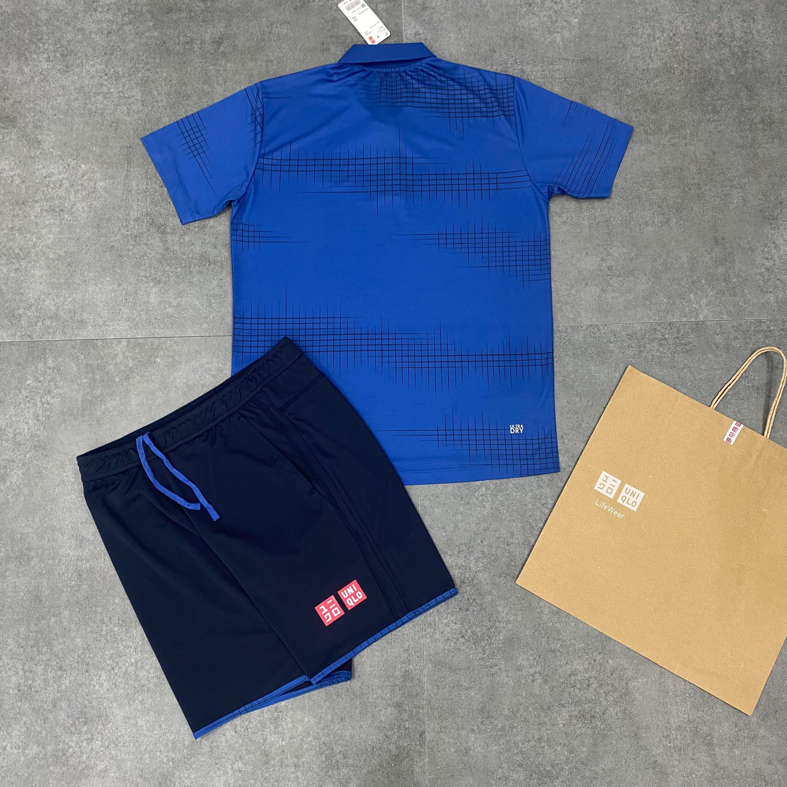 Bộ Thể Quần Áo Thao Tennis Nam Uniqlo Kei Nishikori