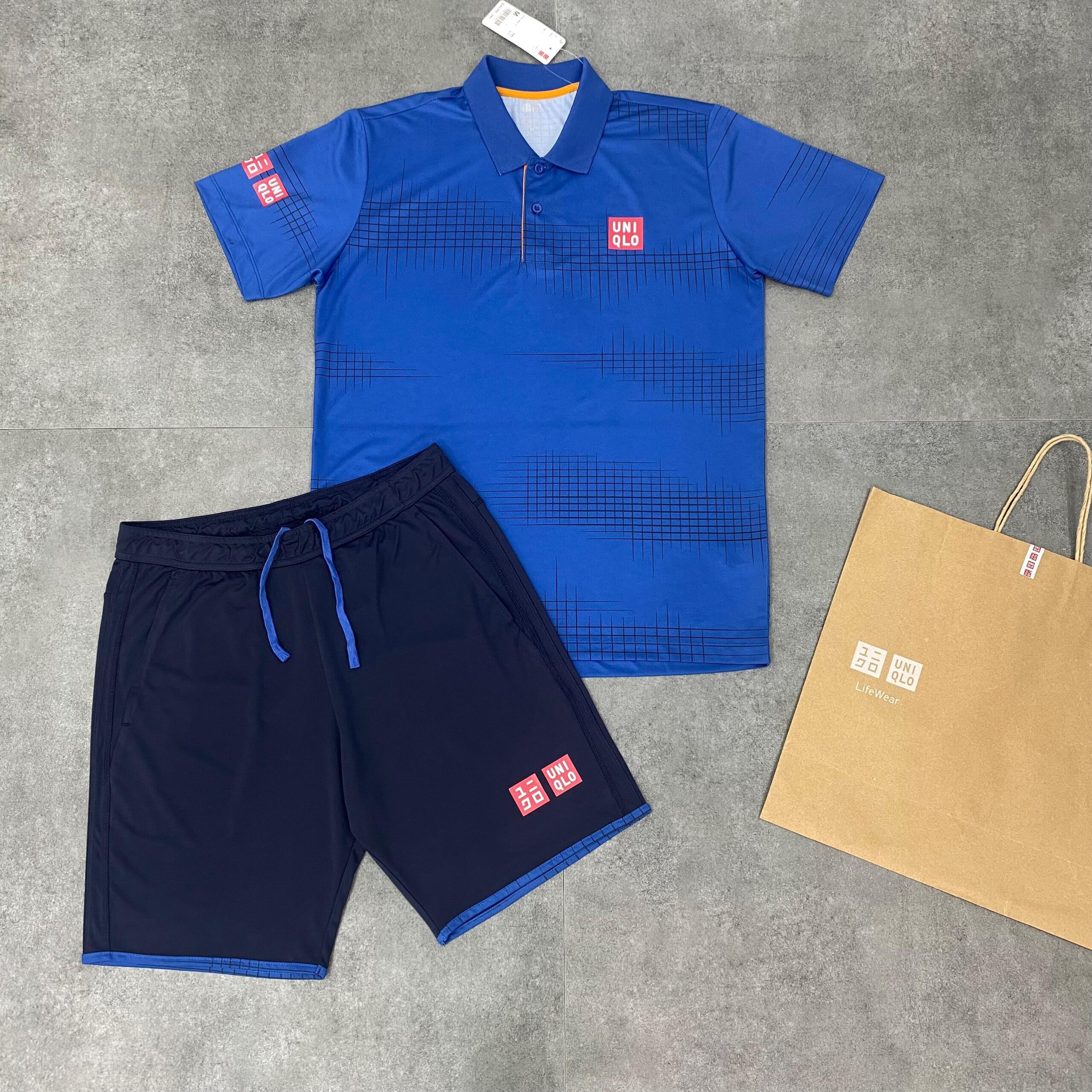 Bộ Thể Quần Áo Thao Tennis Nam Uniqlo Kei Nishikori