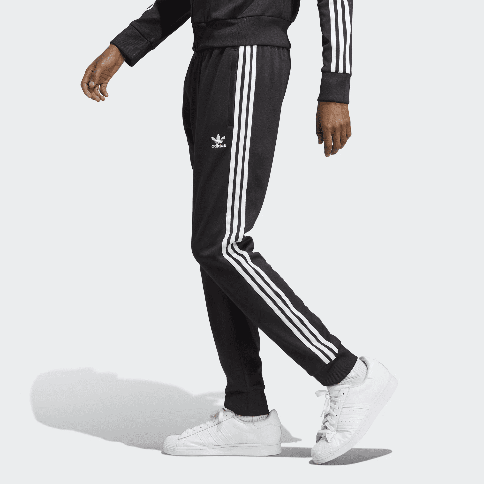 Quần Jogger Thể Thao Unisex Nam Nữ Adidas Adicolor Classics SST Track Pant - Màu Đen