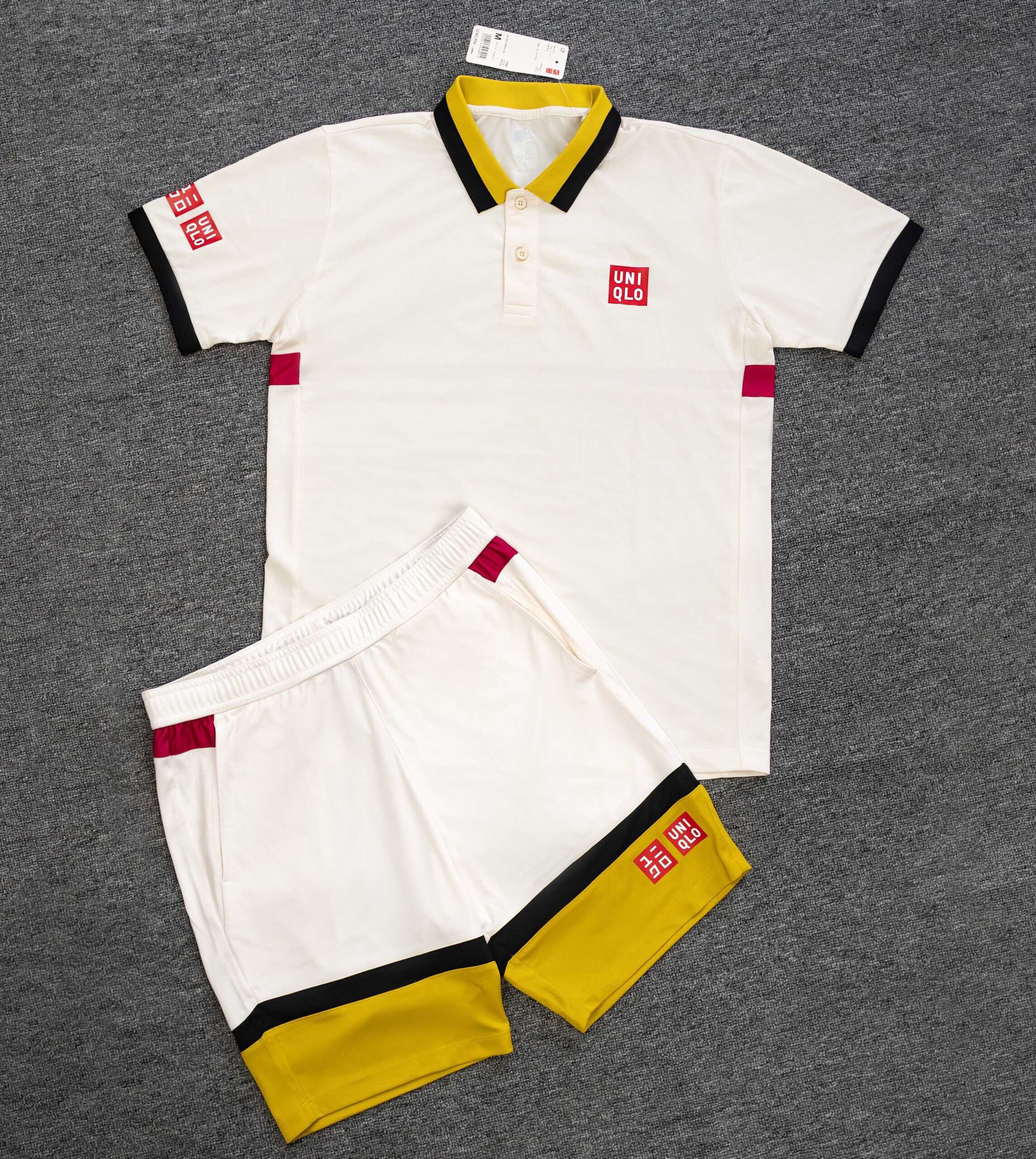 Bộ Quần Áo Thể Thao Nam Uniqlo Tennis Kei Nishikori