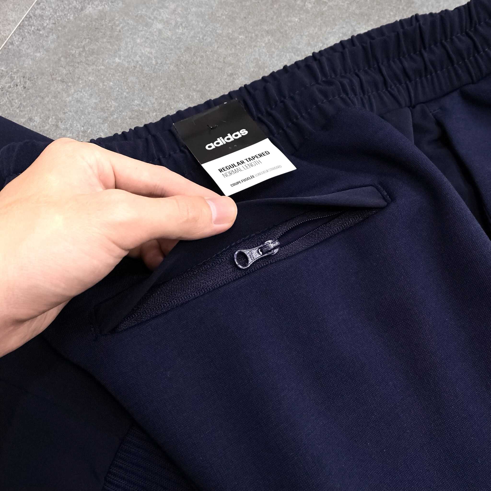 Áo Khoác Bomber Thể Thao Unisex Adidas VRCT Jacket Navy - GK4874