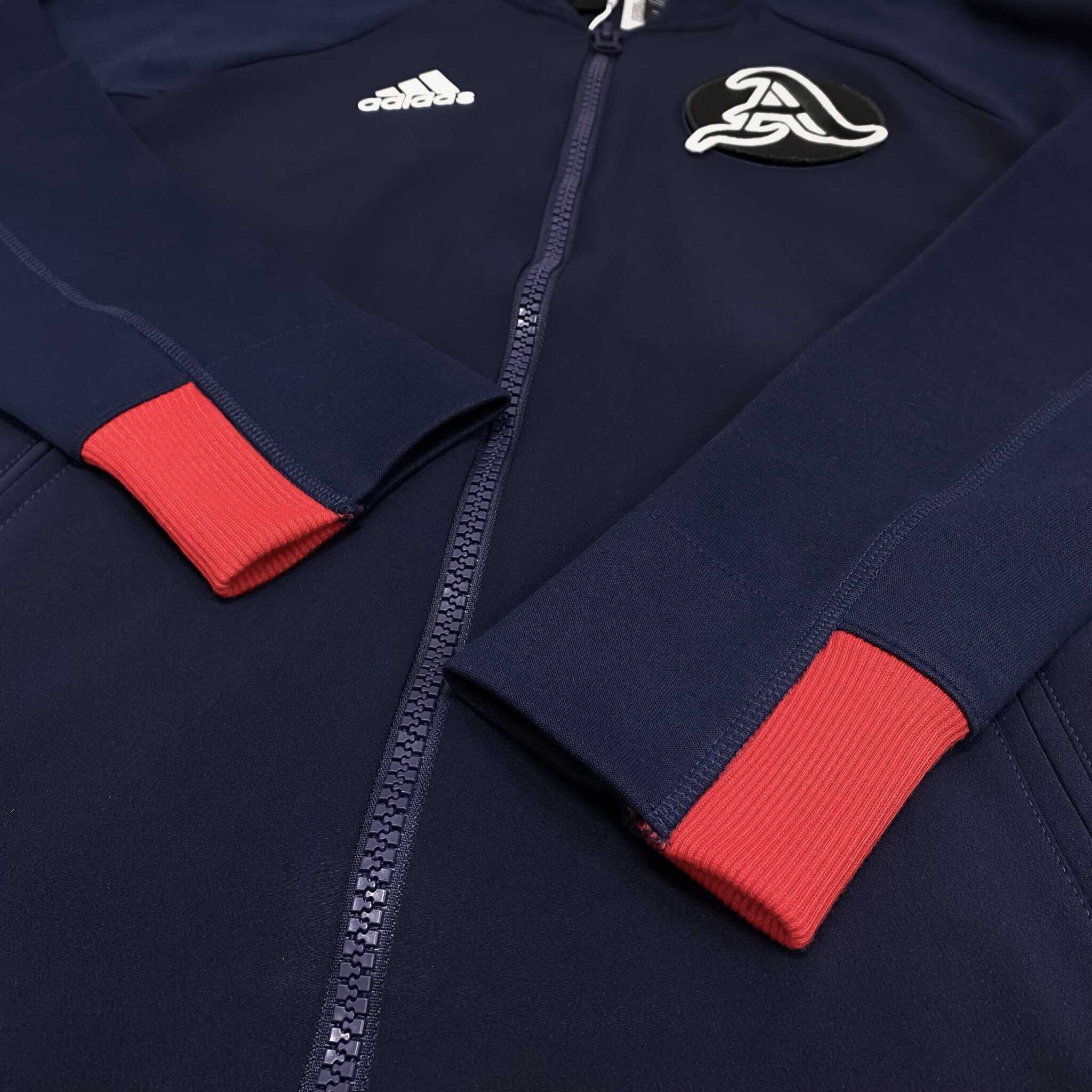 Áo Khoác Bomber Thể Thao Unisex Adidas VRCT Jacket Navy - GK4874