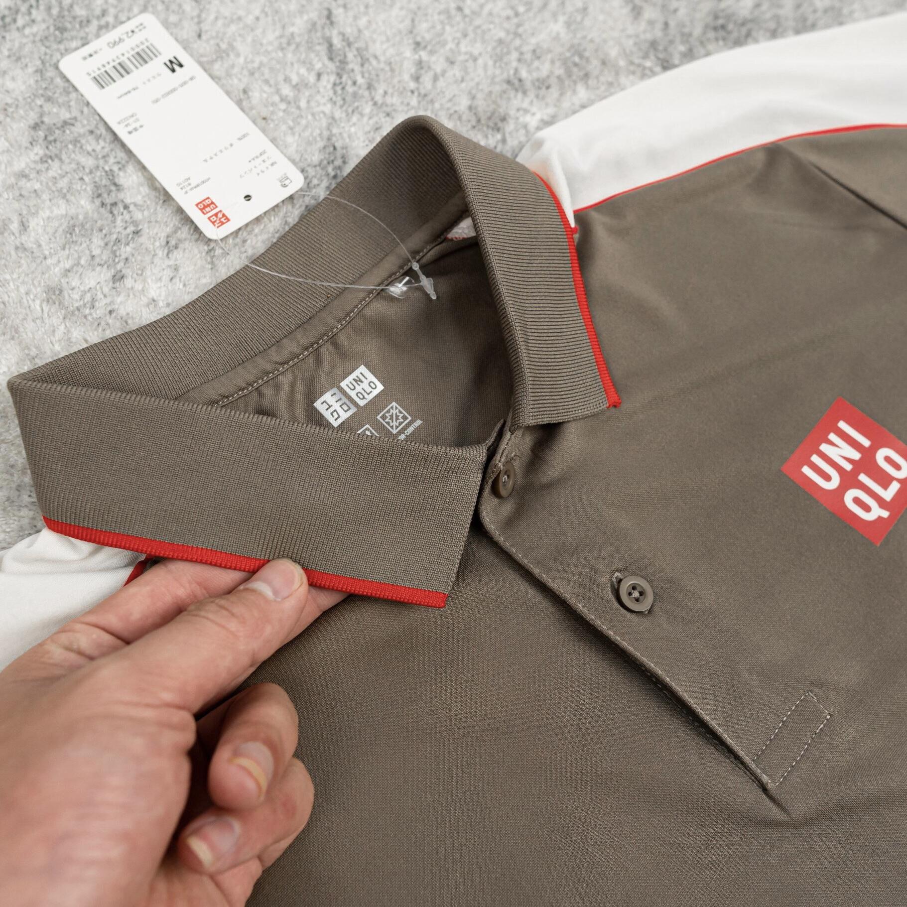 Bộ Quần Áo Thể Thao Tennis Uniqlo Roger Federer Doha Open
