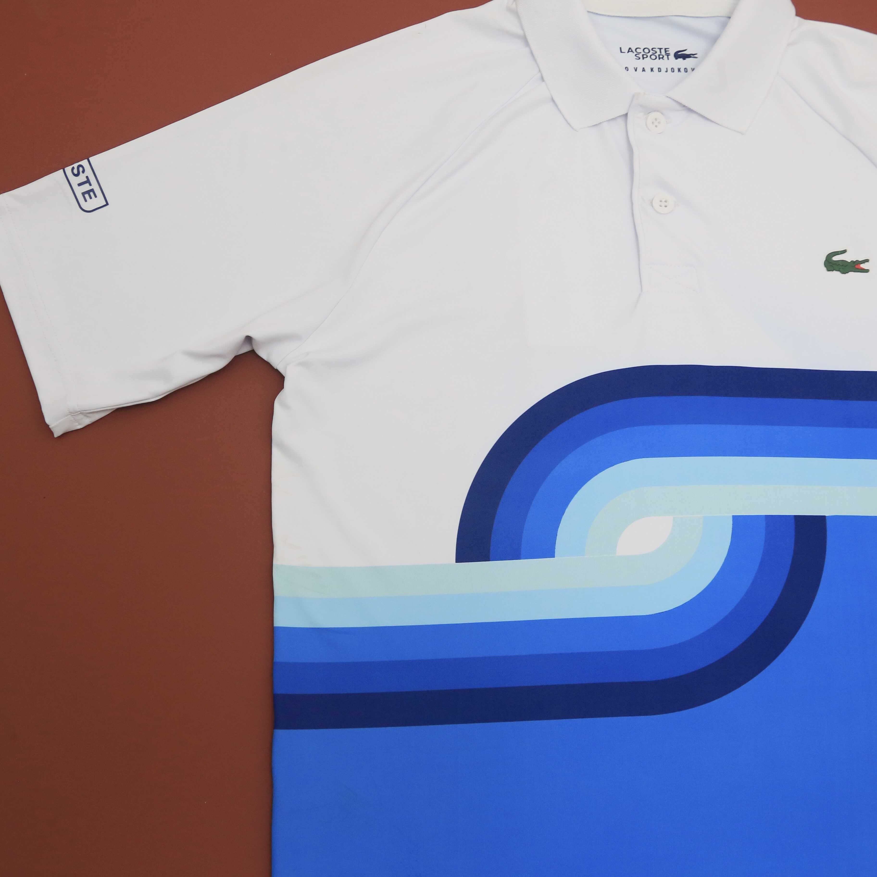 Bộ Quần Áo Thể Thao Tennis Lacoste Sport X Novak Djokovic Breathable - Xanh