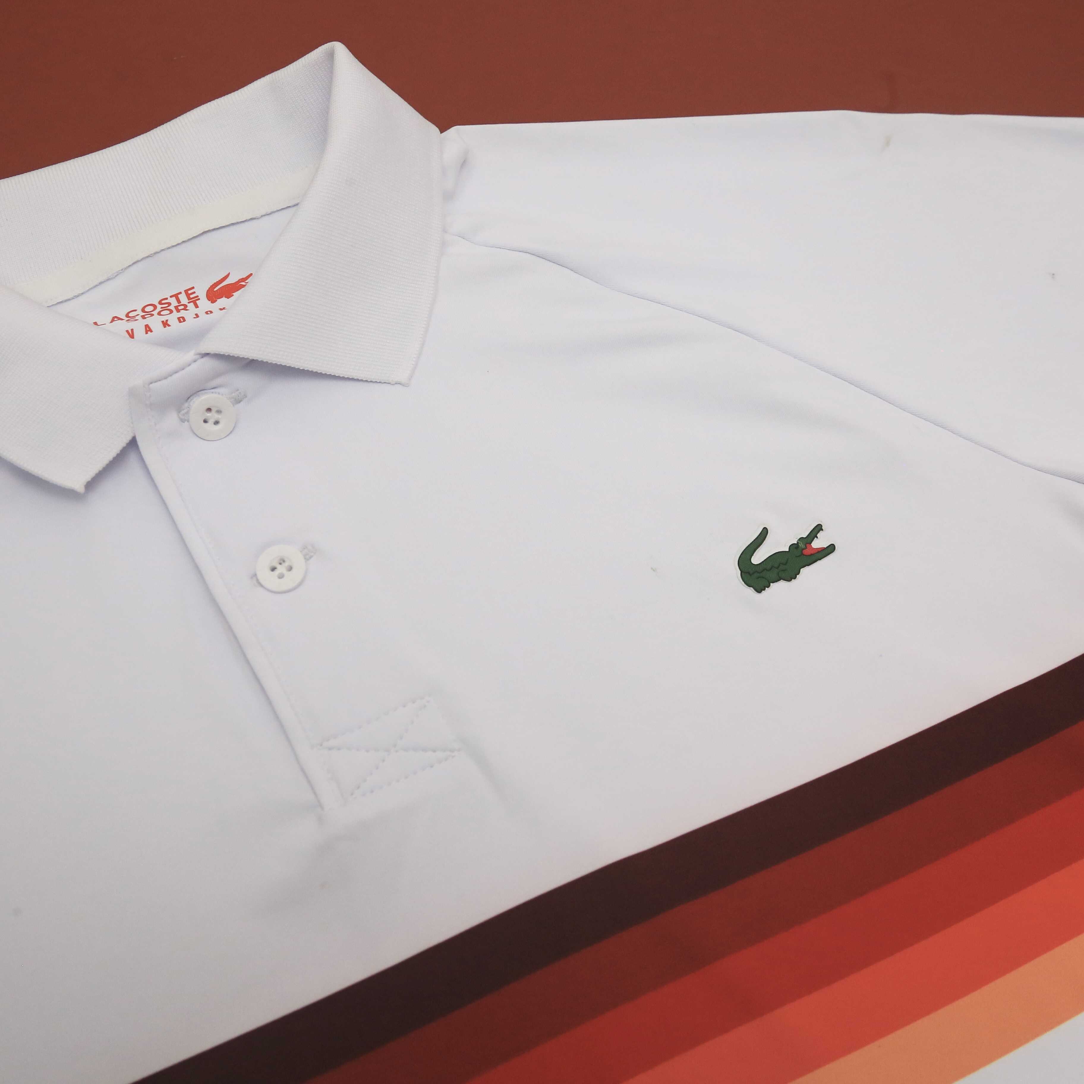 Bộ Quần Áo Thể Thao Tennis Lacoste Sport X Novak Djokovic Breathable - Đỏ