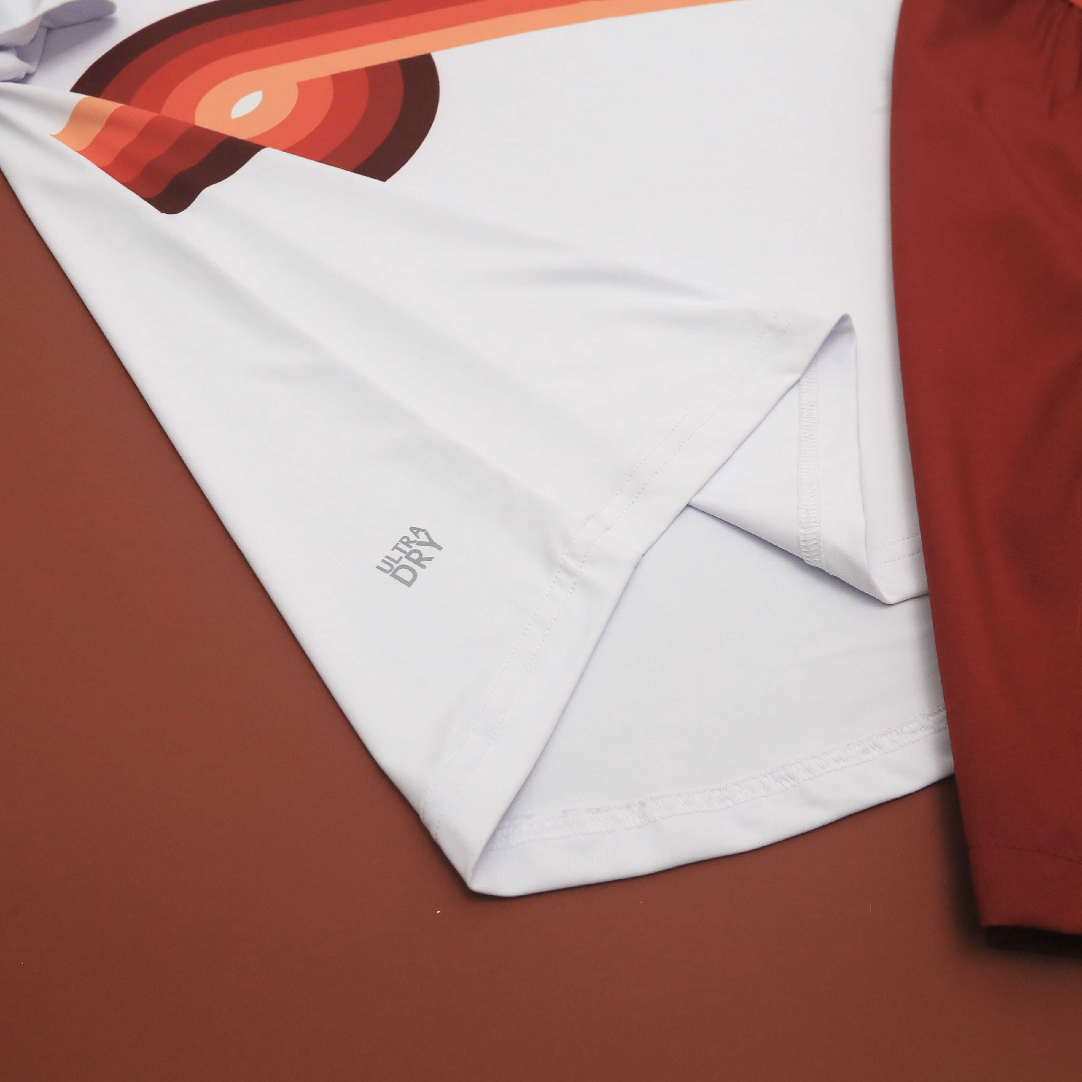 Bộ Quần Áo Thể Thao Tennis Lacoste Sport X Novak Djokovic Breathable - Đỏ