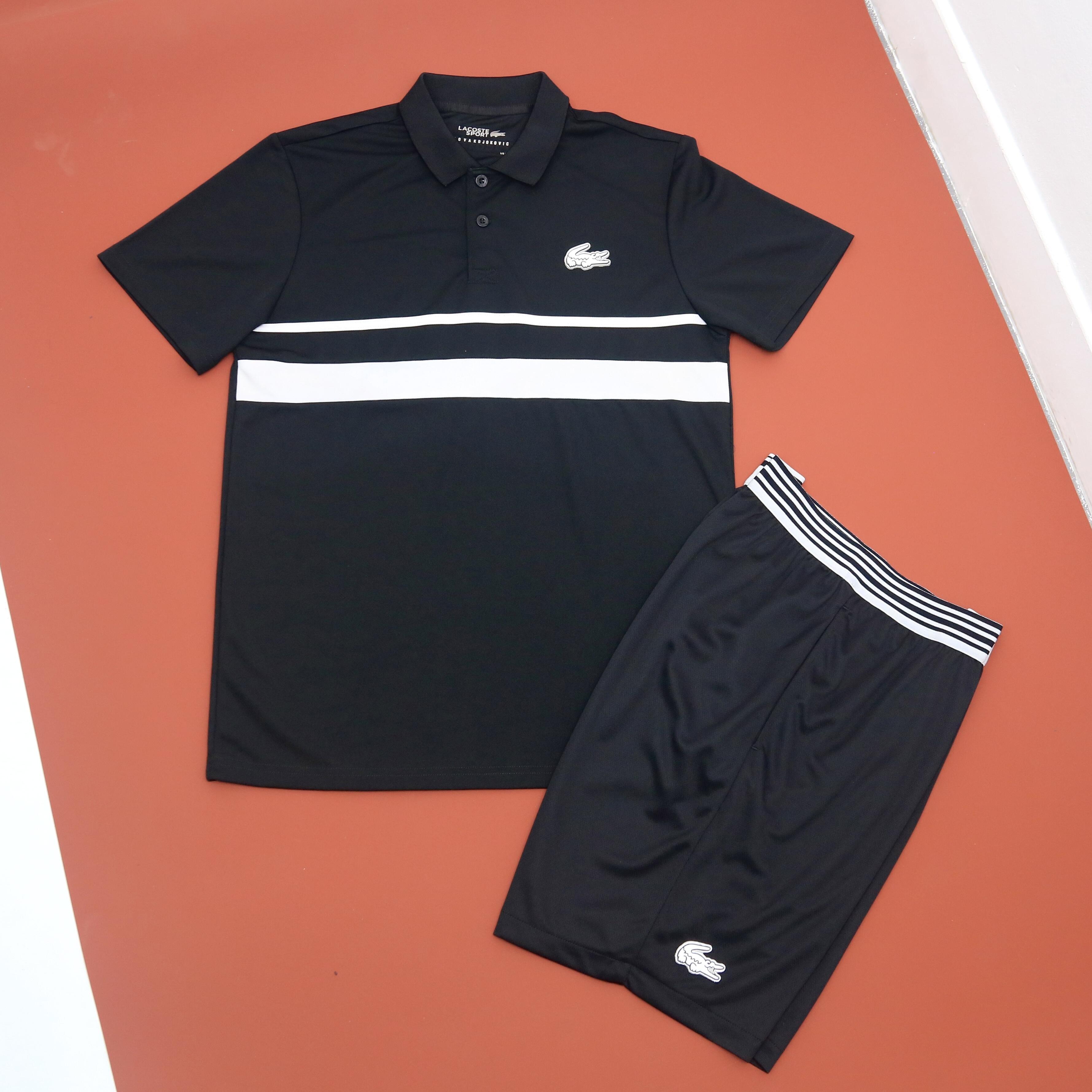 Bộ Quần Áo Thể Thao Nam Lacoste SPORT Vintage Colorblock Breathable