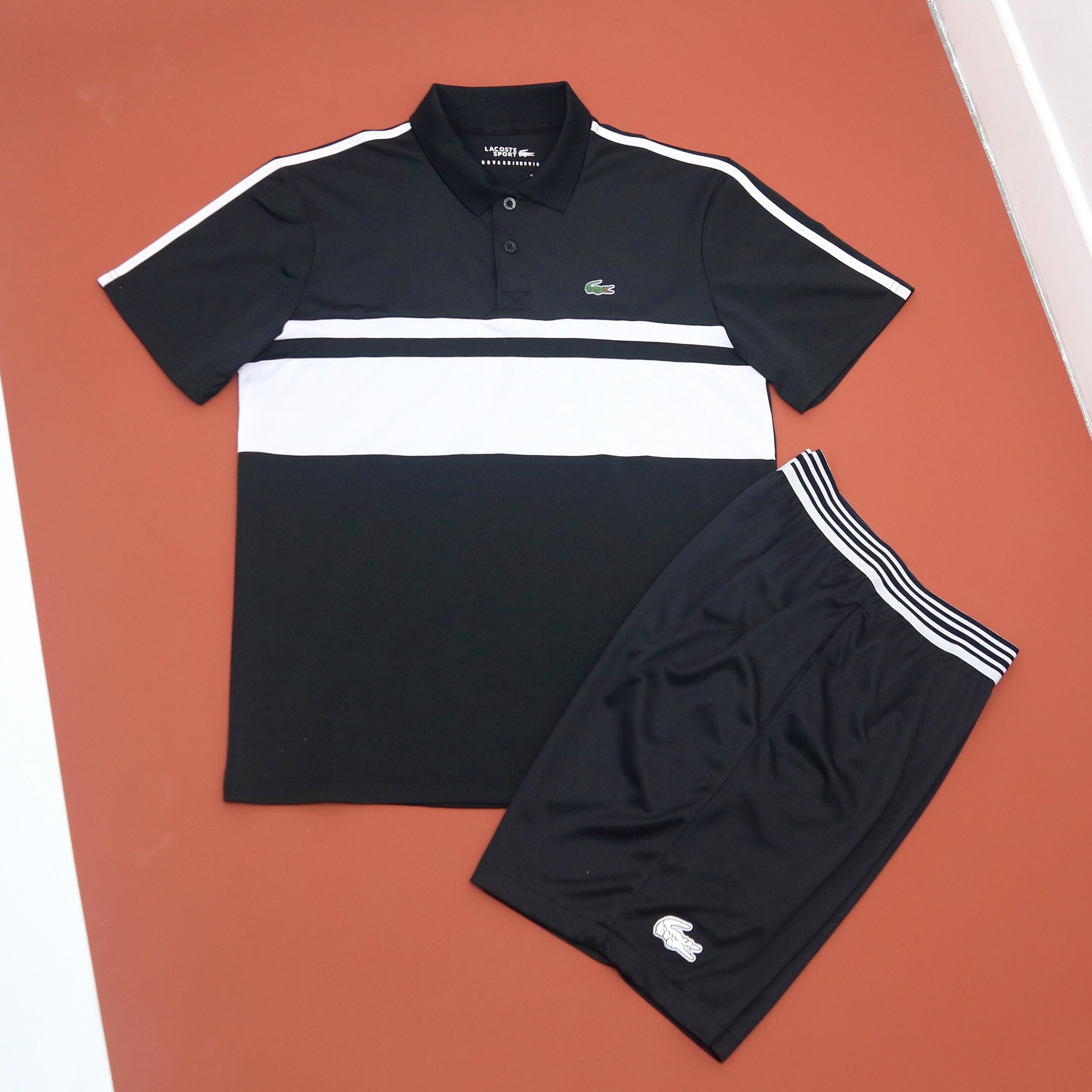 Bộ Quần Áo Thể Thao Nam Lacoste SPORT Vintage Colorblock Breathable