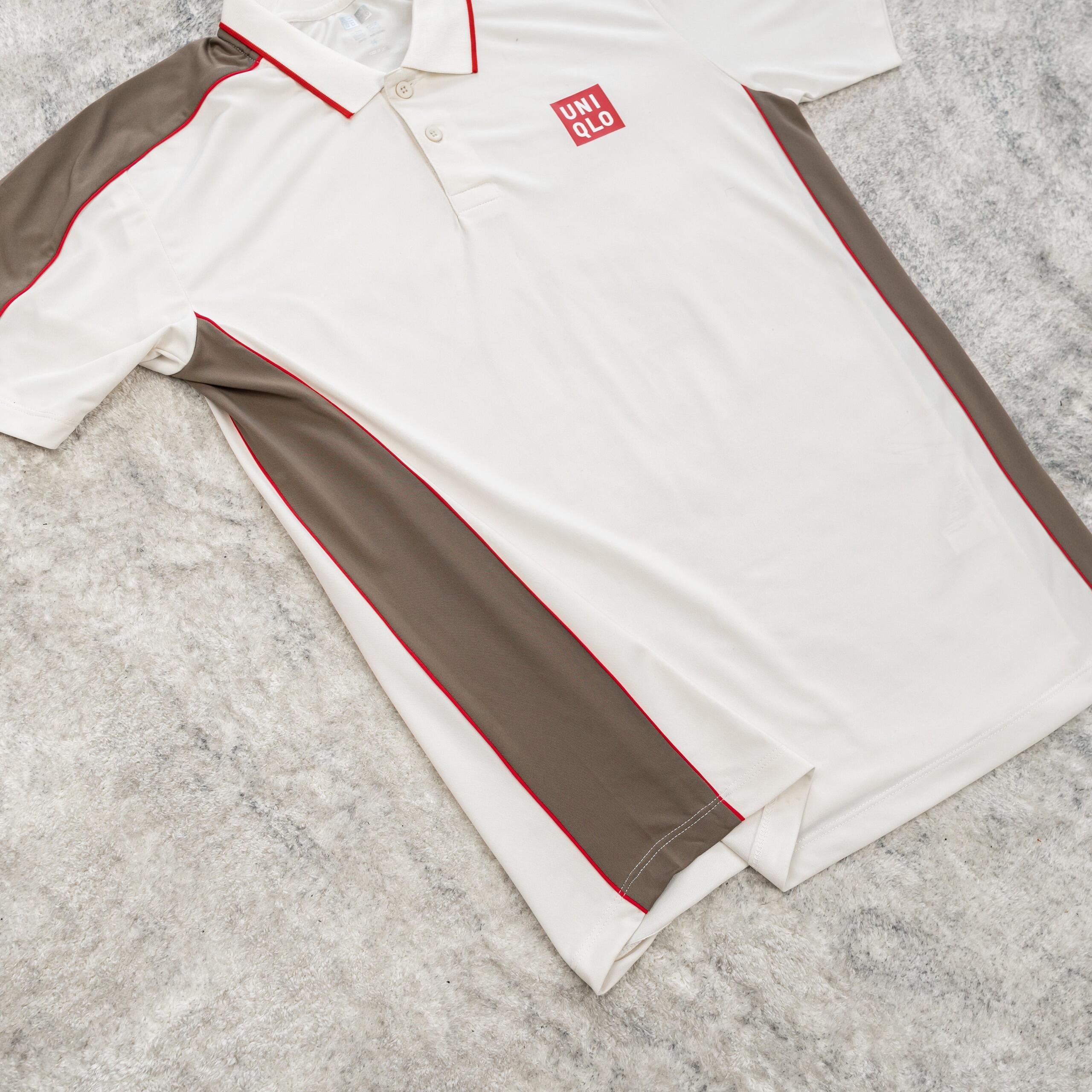 Bộ Quần Áo Thể Thao Tennis Uniqlo Roger Federer Doha Open