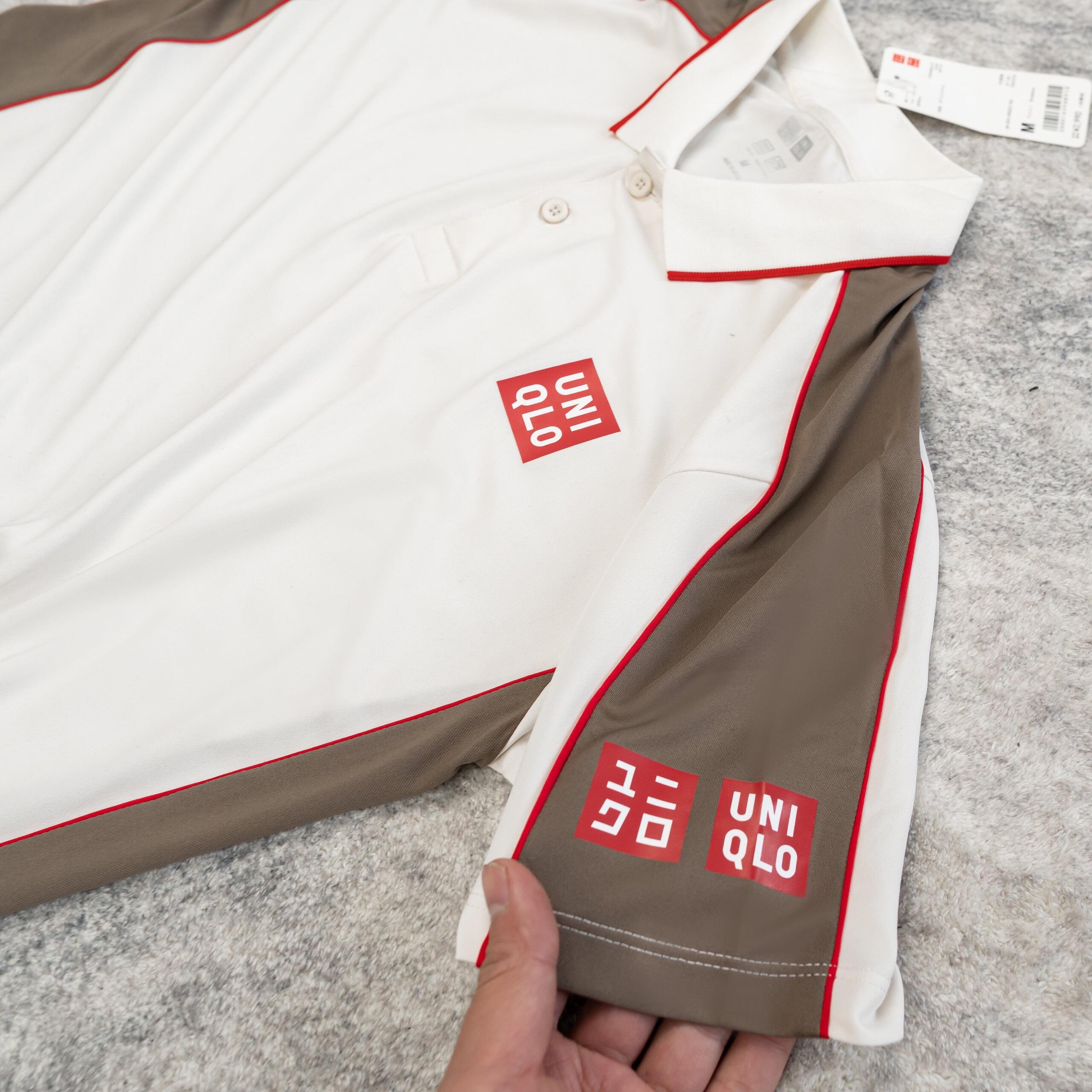 Bộ Quần Áo Thể Thao Tennis Uniqlo Roger Federer Doha Open