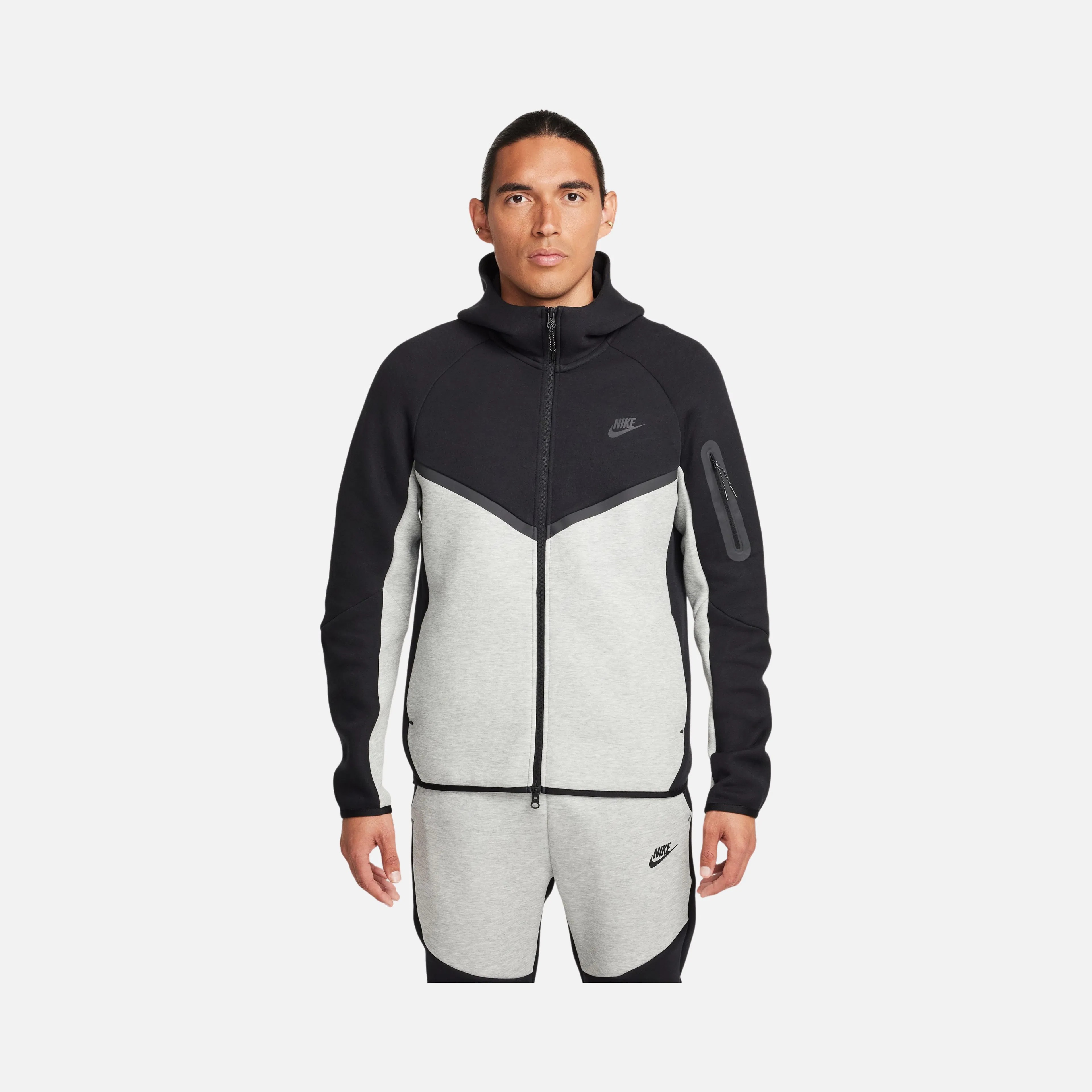 Quần Áo Thể Thao Nike Tech Fleece - ĐEN XÁM