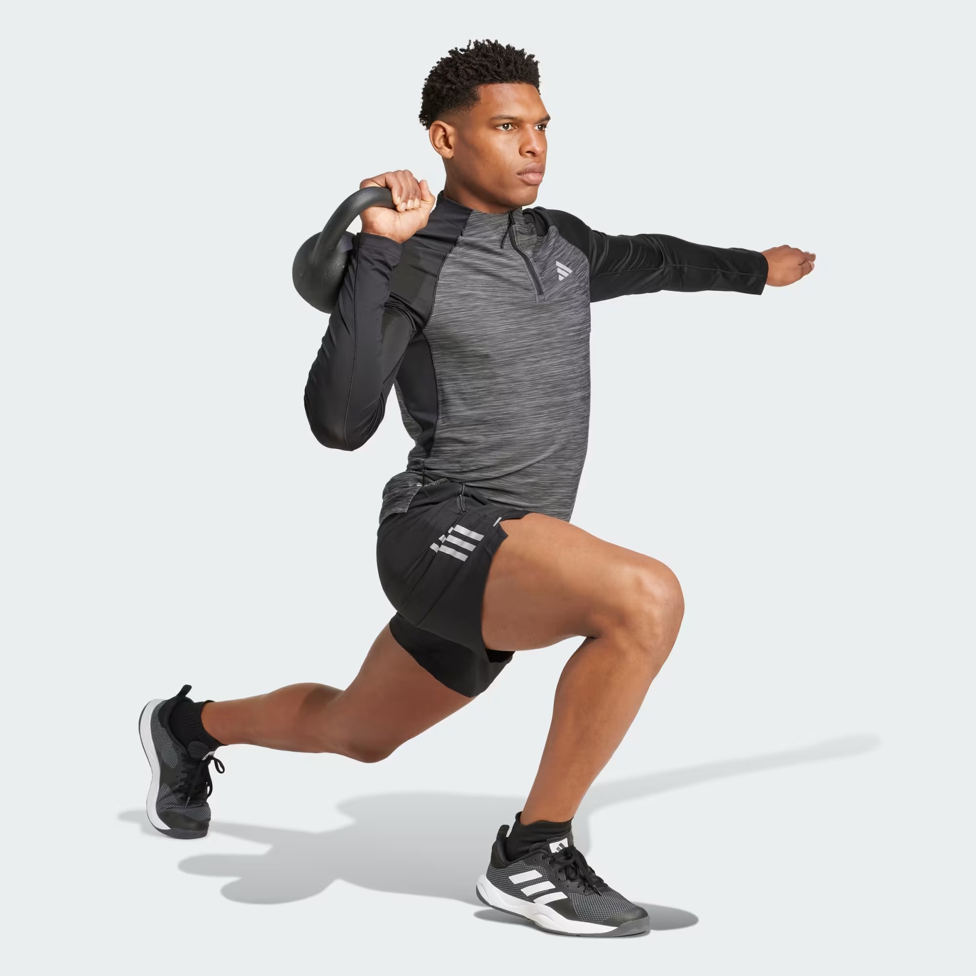 Quần Short Thể Thao Luyện Tập Thoáng Khí Nam 3Stripes Woven