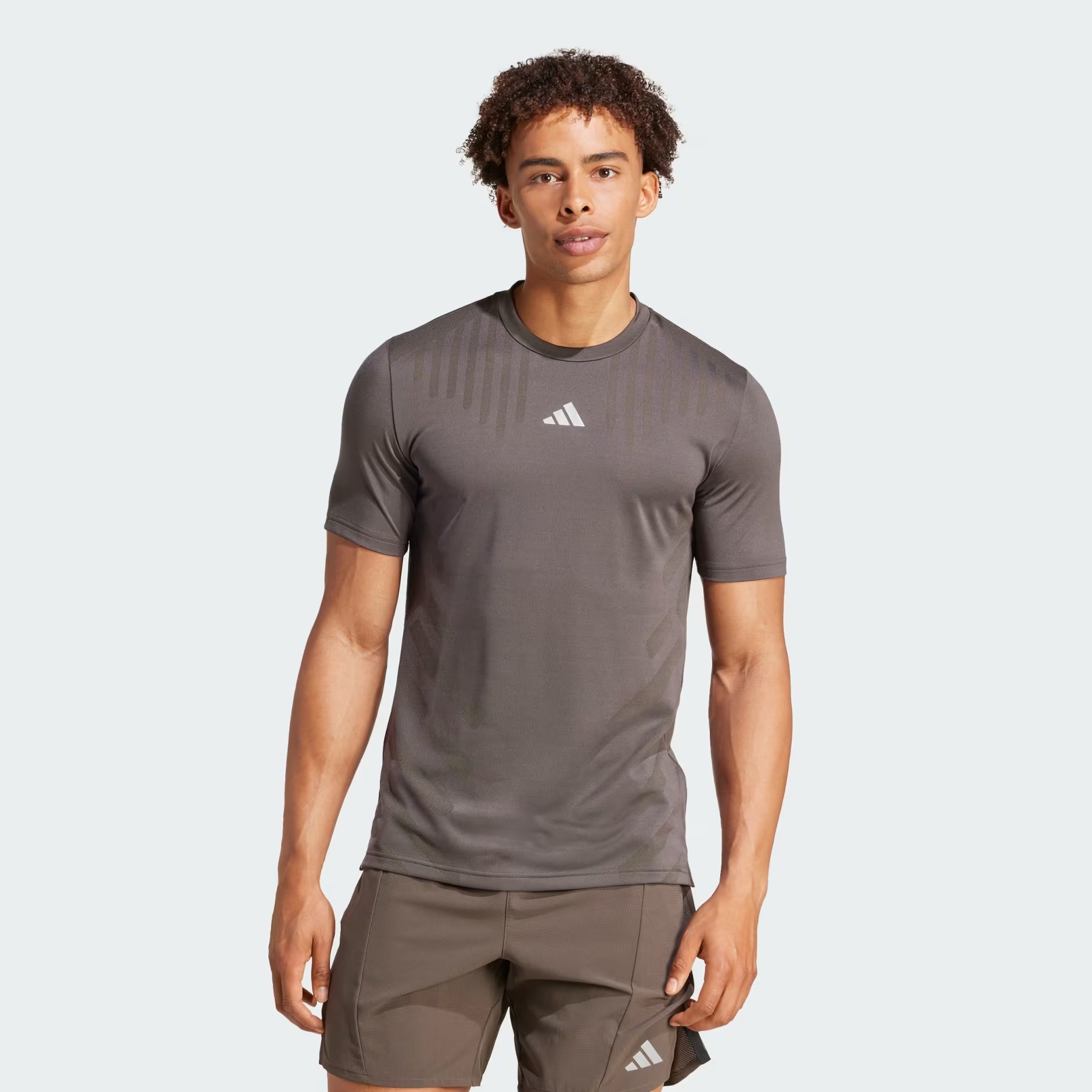 Áo Thun ADD HIIT Airchill Workout - XÁM