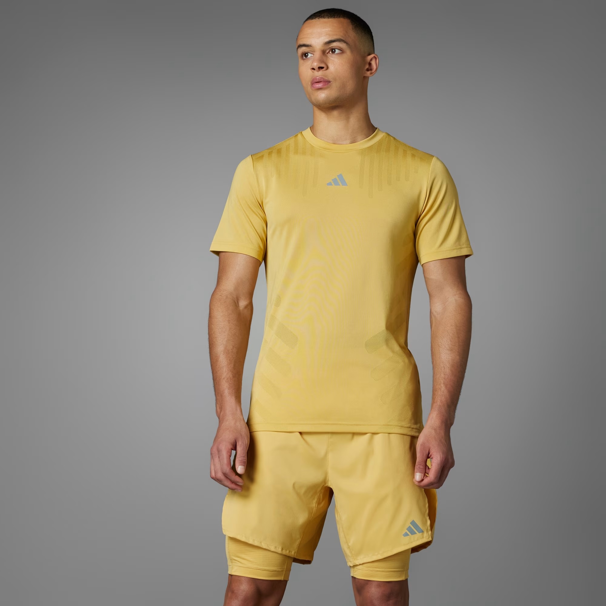 Áo Thun ADD HIIT Airchill Workout - VÀNG