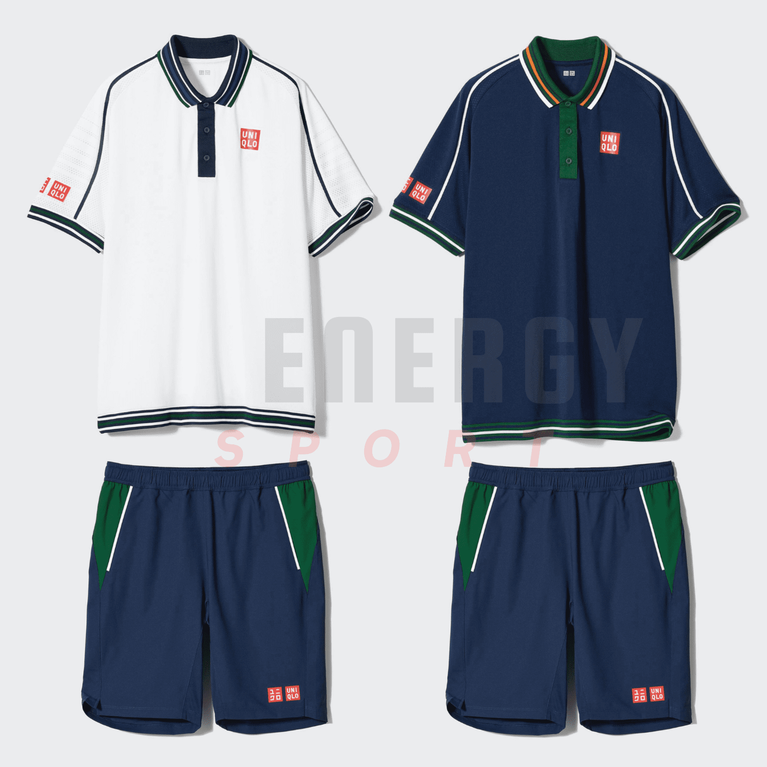 Bộ Quần Áo Thể Thao Tennis Uniqlo Kei Nishikori 2024