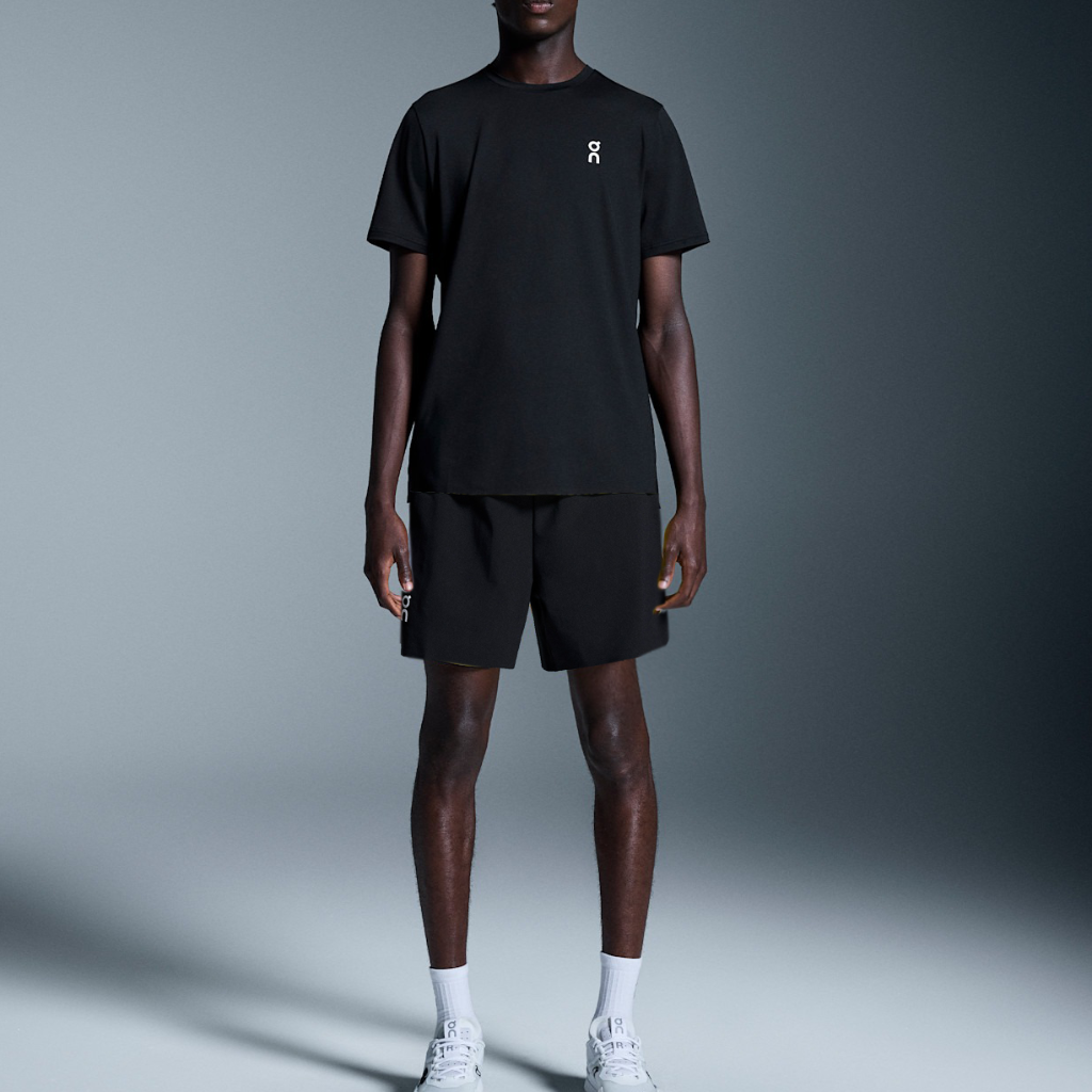 Bộ Quần Áo Thể Thao Tennis Pickleball Cộc Tay Thoáng Mát ON Court - Full Đen