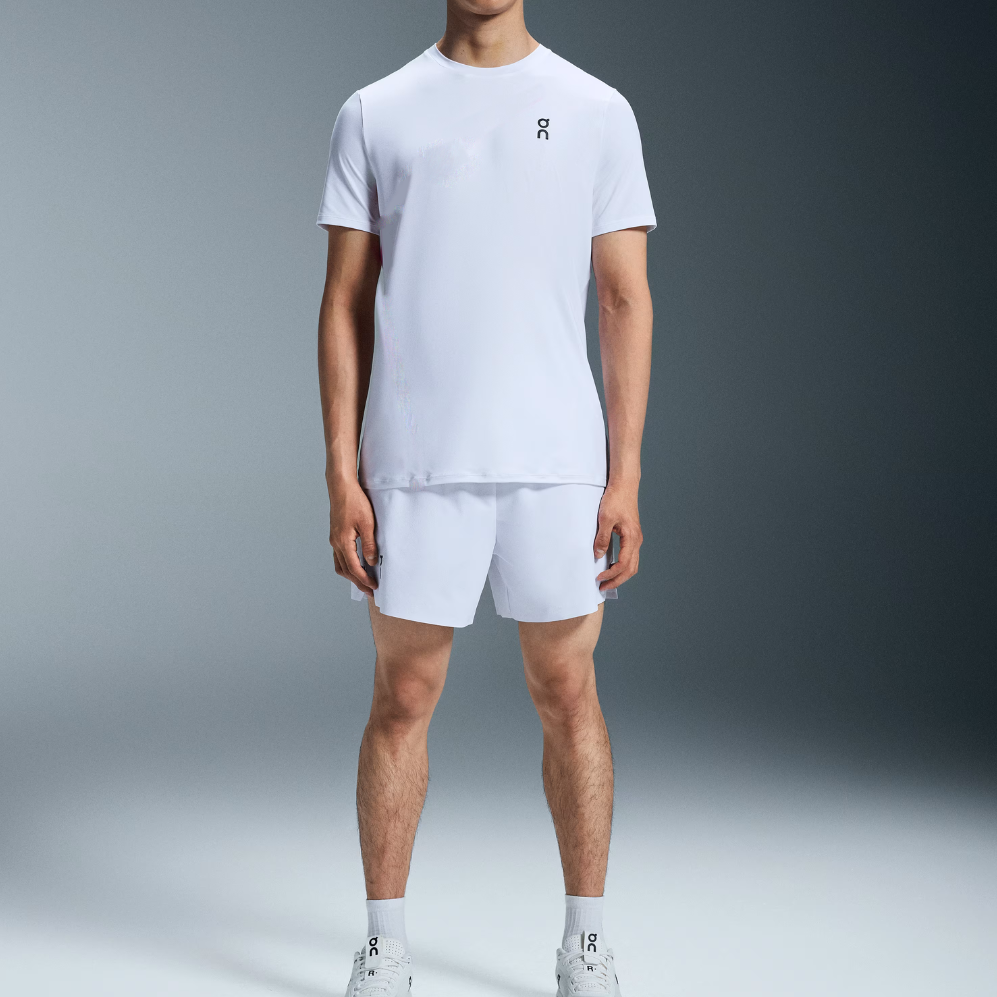 Bộ Quần Áo Thể Thao Tennis Pickleball Cộc Tay Thoáng Mát ON Court - Full Trắng