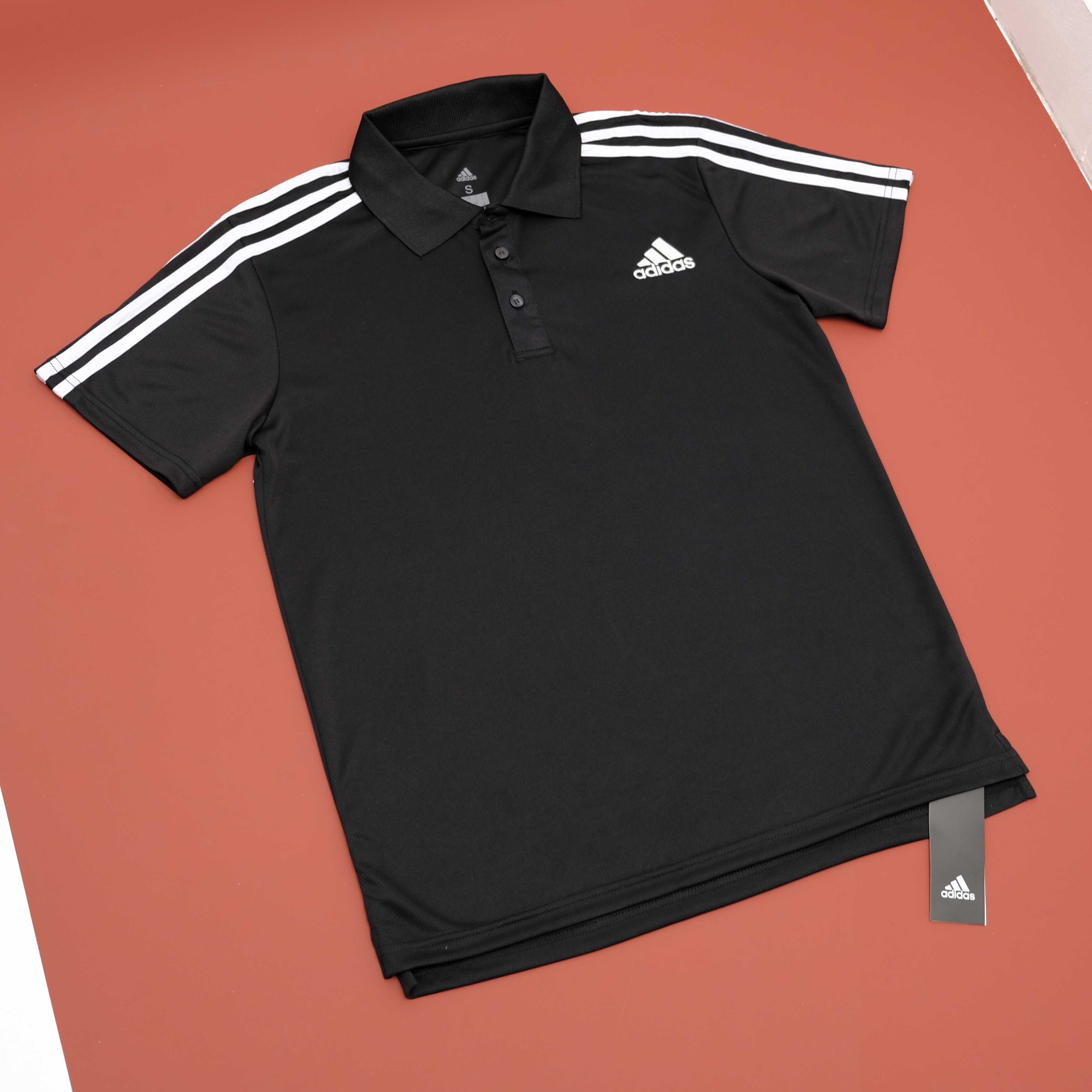 Áo Polo Thời Trang Thể Thao Nam Adidas 3 Strips Pique - HC1862 H18923