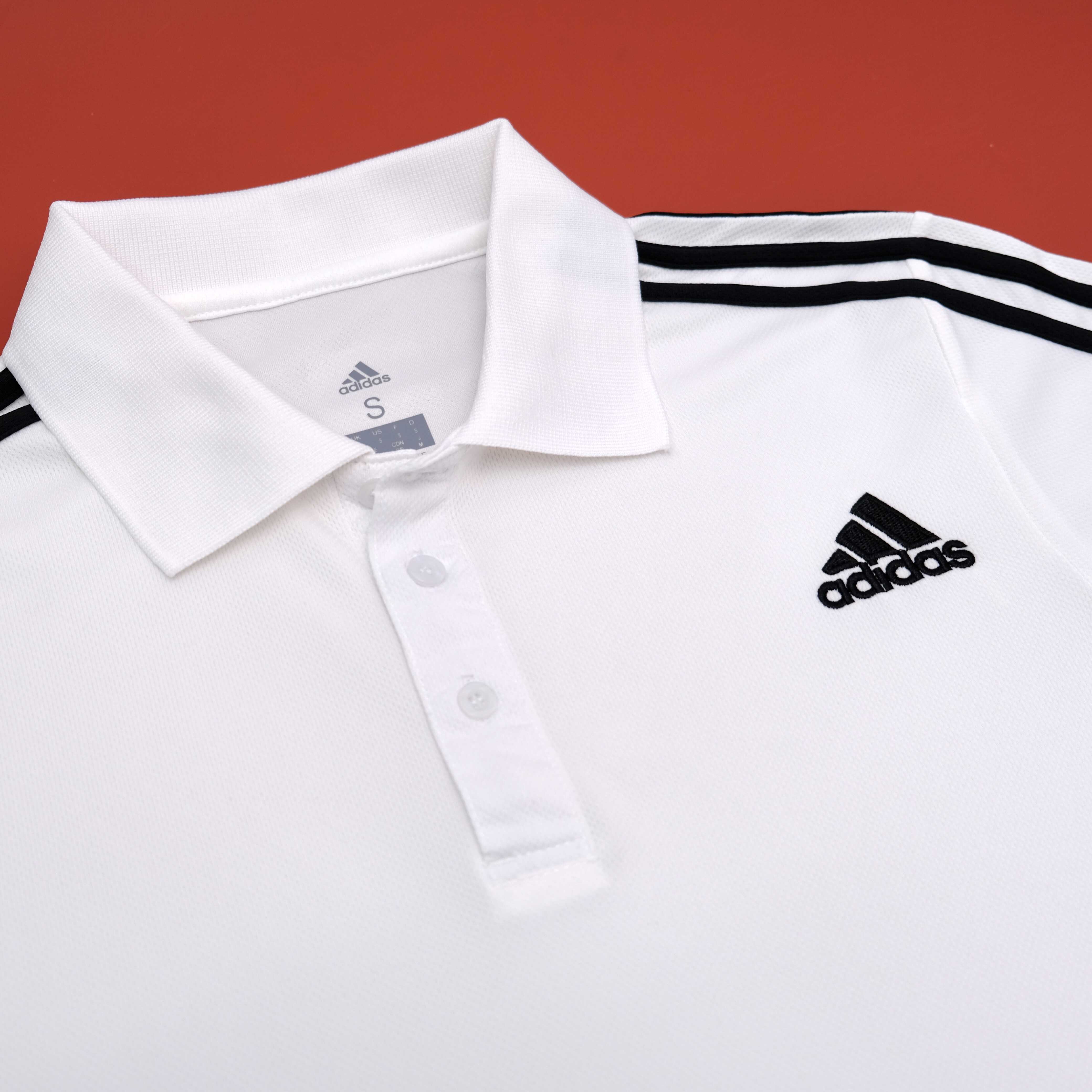 Áo Polo Thời Trang Thể Thao Nam Adidas 3 Strips Pique - HC1862 H18923