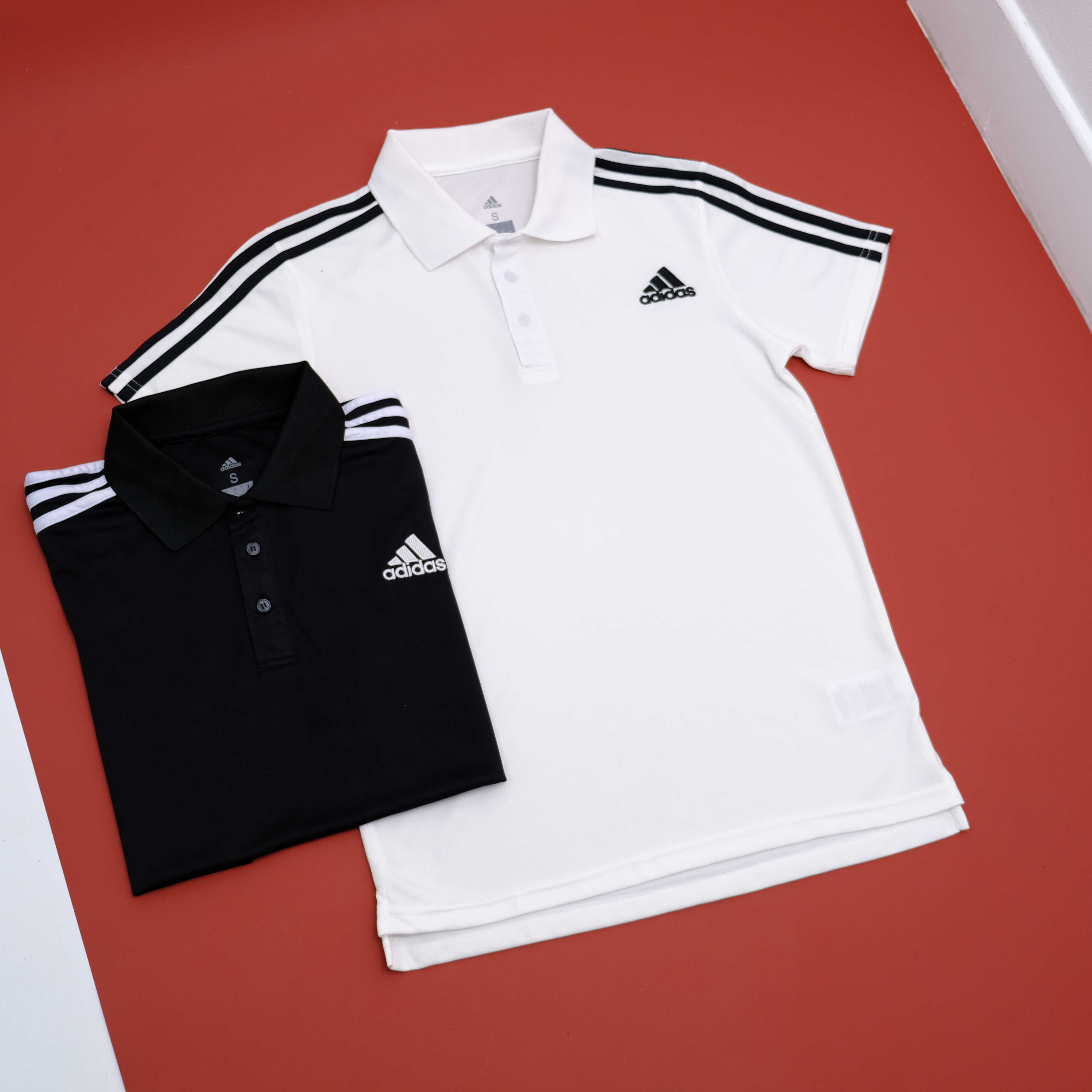 Áo Polo Thời Trang Thể Thao Nam Adidas 3 Strips Pique - HC1862 H18923