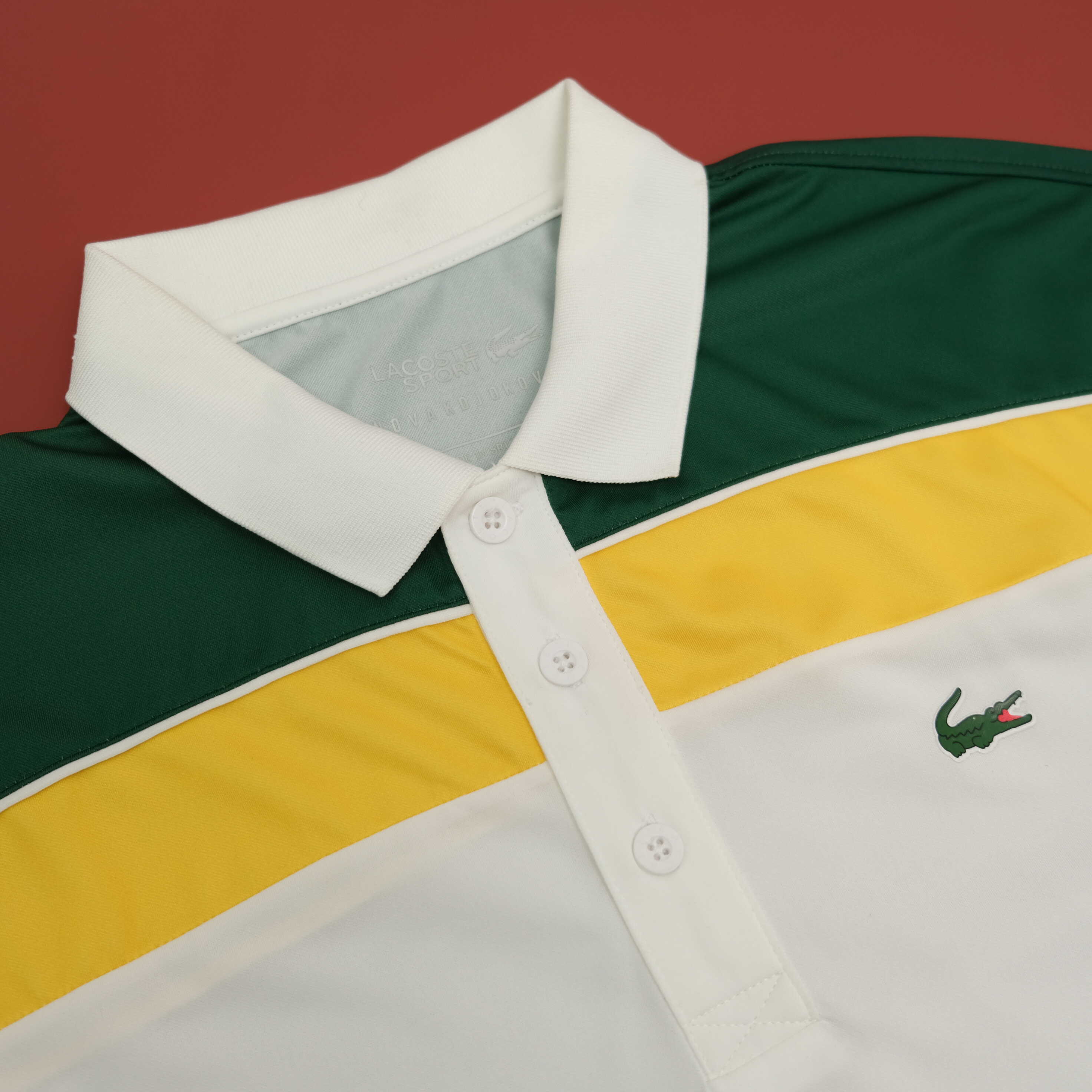 Bộ Quần Áo Nam Tennis Lacoste SPORT Regular Fit Color-block