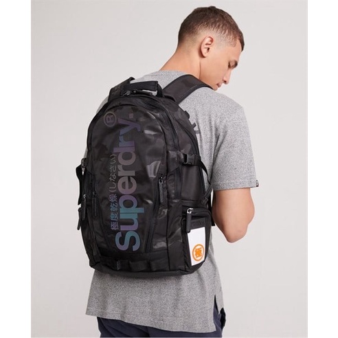Balo Thời Trang - Đi học - Du lịch tiện ích Superdry Camo Reflective Tarp Backpack