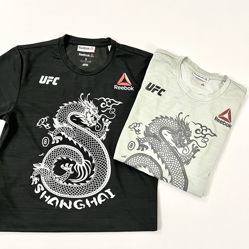 Áo Thun Cộc Tay Thể Thao Boxing Moay Thái Reebok UFC SHANGHAI