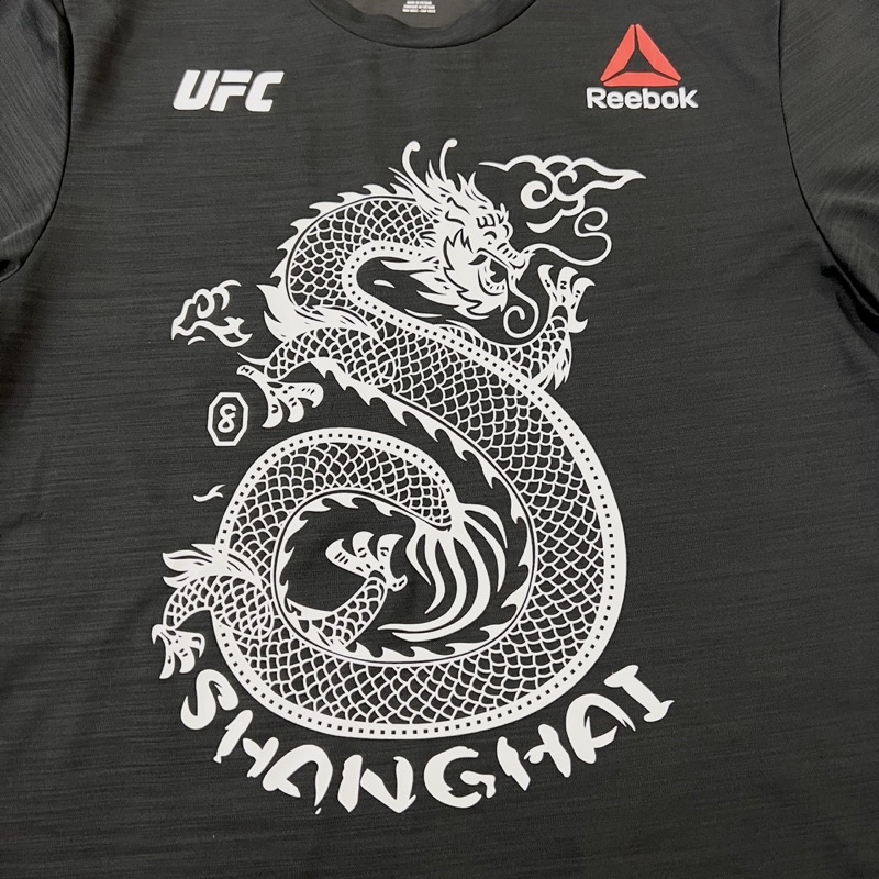 Áo Thun Cộc Tay Thể Thao Boxing Moay Thái Reebok UFC SHANGHAI
